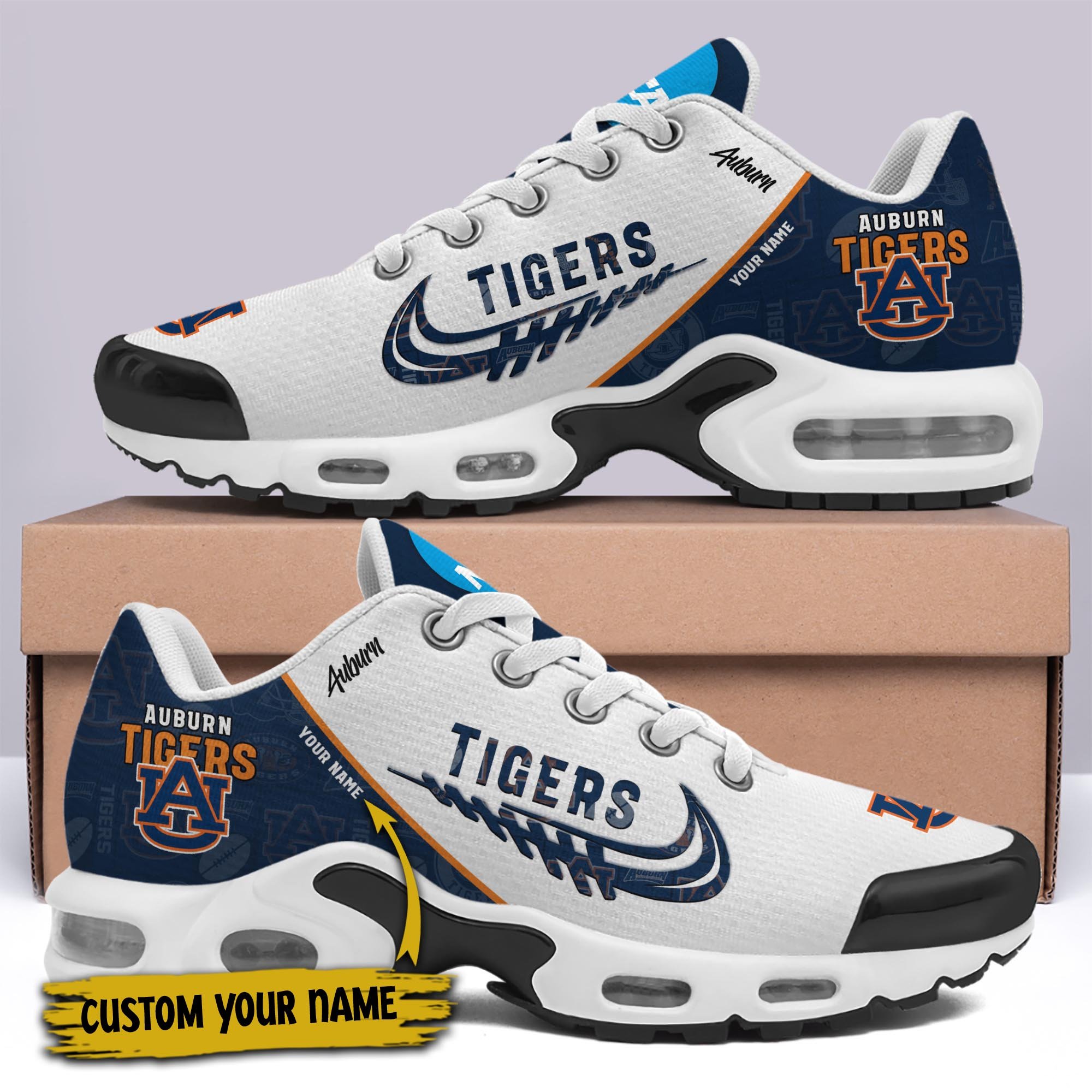 Auburn Tigers TN Shoes Custom Your Name 2025 version, Football Team Shoes, Sport Fan Gifts EHIVM-60203 Gallery Image