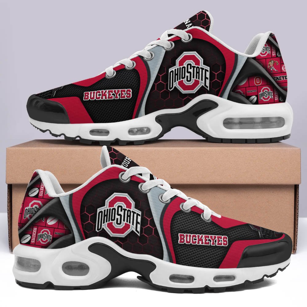 Ohio State Buckeyes TN Shoes 2024 Version Personalized Your Name, Footbal Team Shoes, Gifts For Football Fan ETHY-52863 Gallery Image