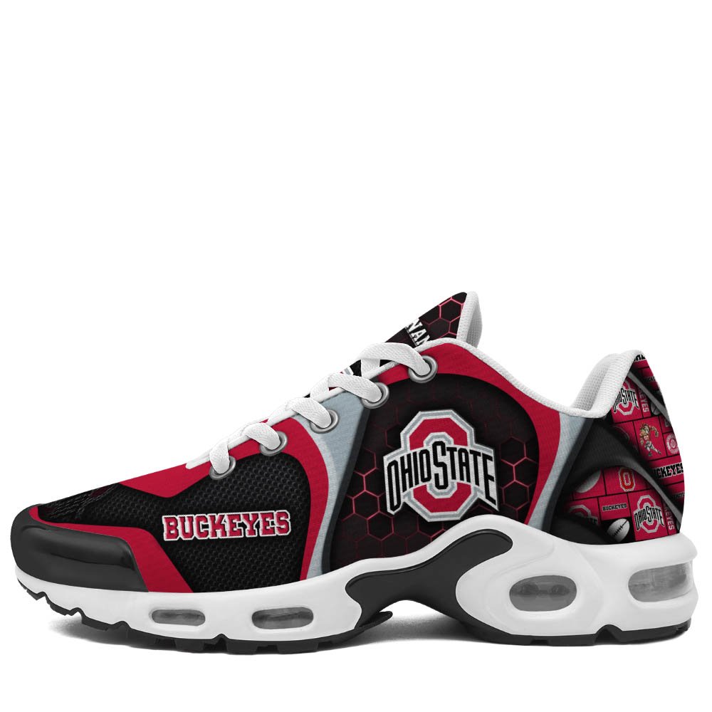 Ohio State Buckeyes TN Shoes 2024 Version Personalized Your Name, Footbal Team Shoes, Gifts For Football Fan ETHY-52863 Gallery Image