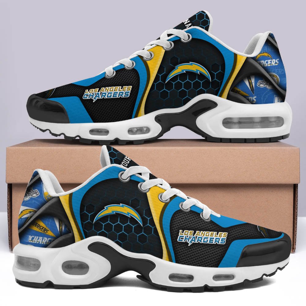 Los Angeles Chargers TN Shoes 2024 Version Personalized Your Name, Footbal Team Shoes, Gifts For Football Fan ETHY-52863 Gallery Image