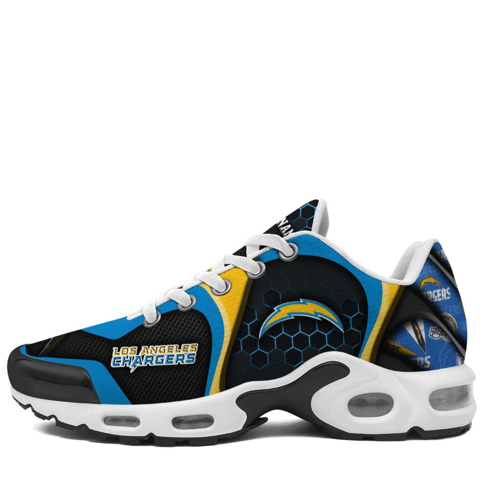 Los Angeles Chargers TN Shoes 2024 Version Personalized Your Name, Footbal Team Shoes, Gifts For Football Fan ETHY-52863 Gallery Image