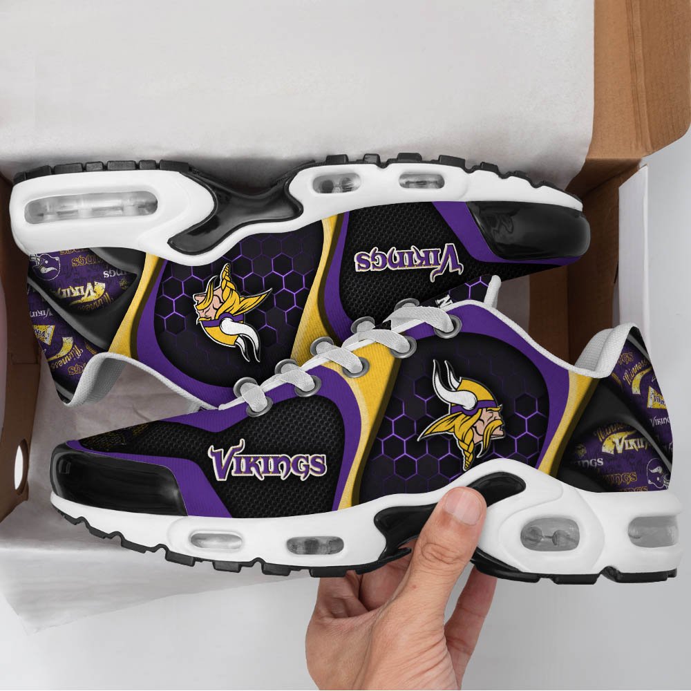 Minnesota Vikings TN Shoes 2024 Version Personalized Your Name, Footbal Team Shoes, Gifts For Football Fan ETHY-52863 Gallery Image