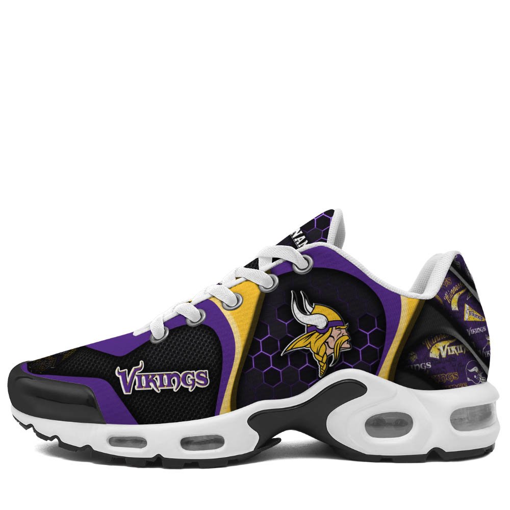 Minnesota Vikings TN Shoes 2024 Version Personalized Your Name, Footbal Team Shoes, Gifts For Football Fan ETHY-52863 Gallery Image