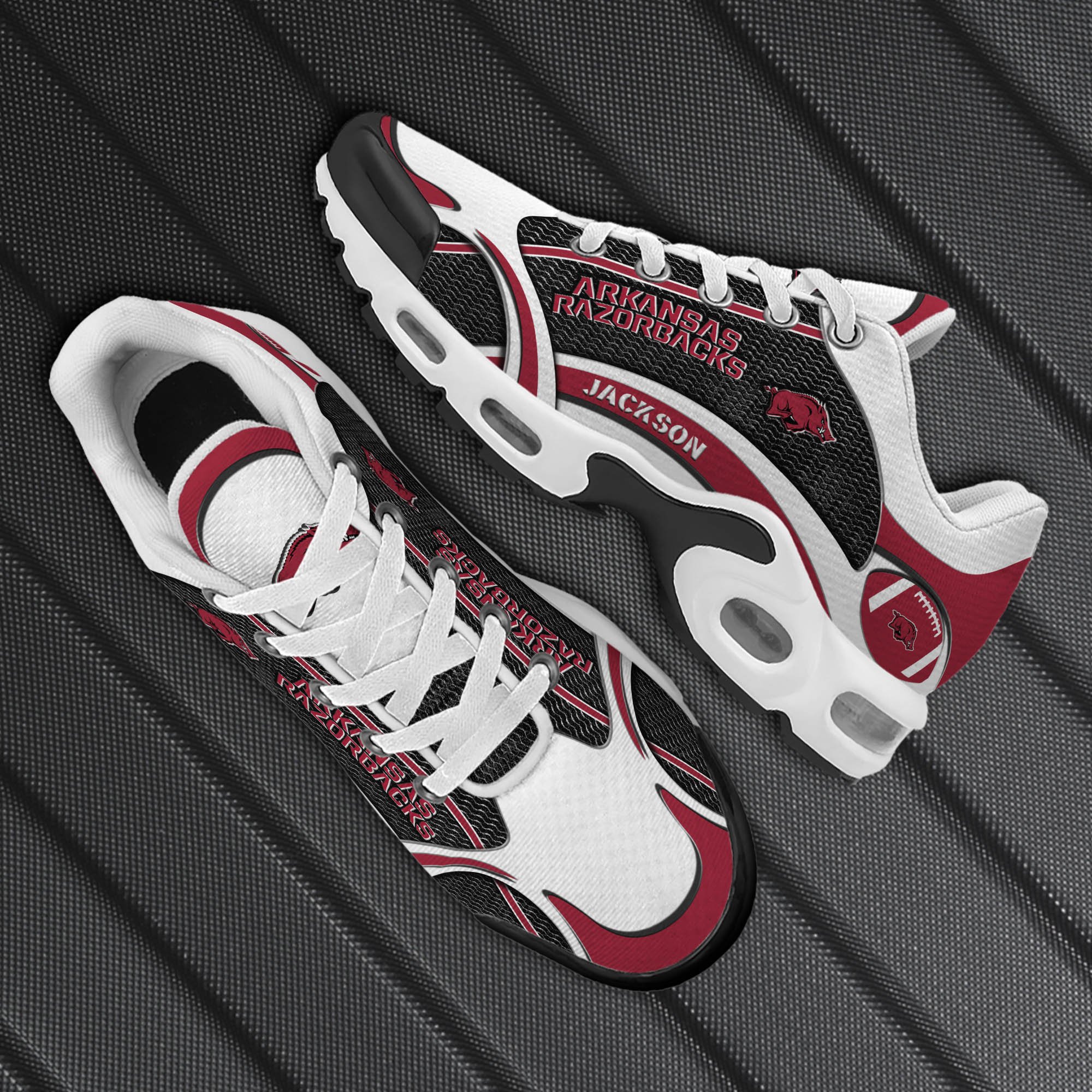 Arkansas Razorbacks Team TN Shoes 2024 Version Custom Name, Shoes For Sport Lovers, Sport Gifts ETHY-61889 Gallery Image