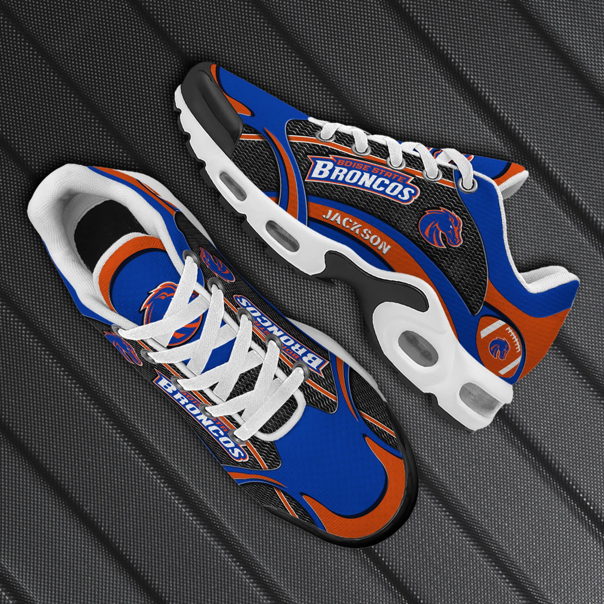 Boise State Broncos Team TN Shoes 2024 Version Custom Name, Shoes For Sport Lovers, Sport Gifts ETHY-61889 Gallery Image