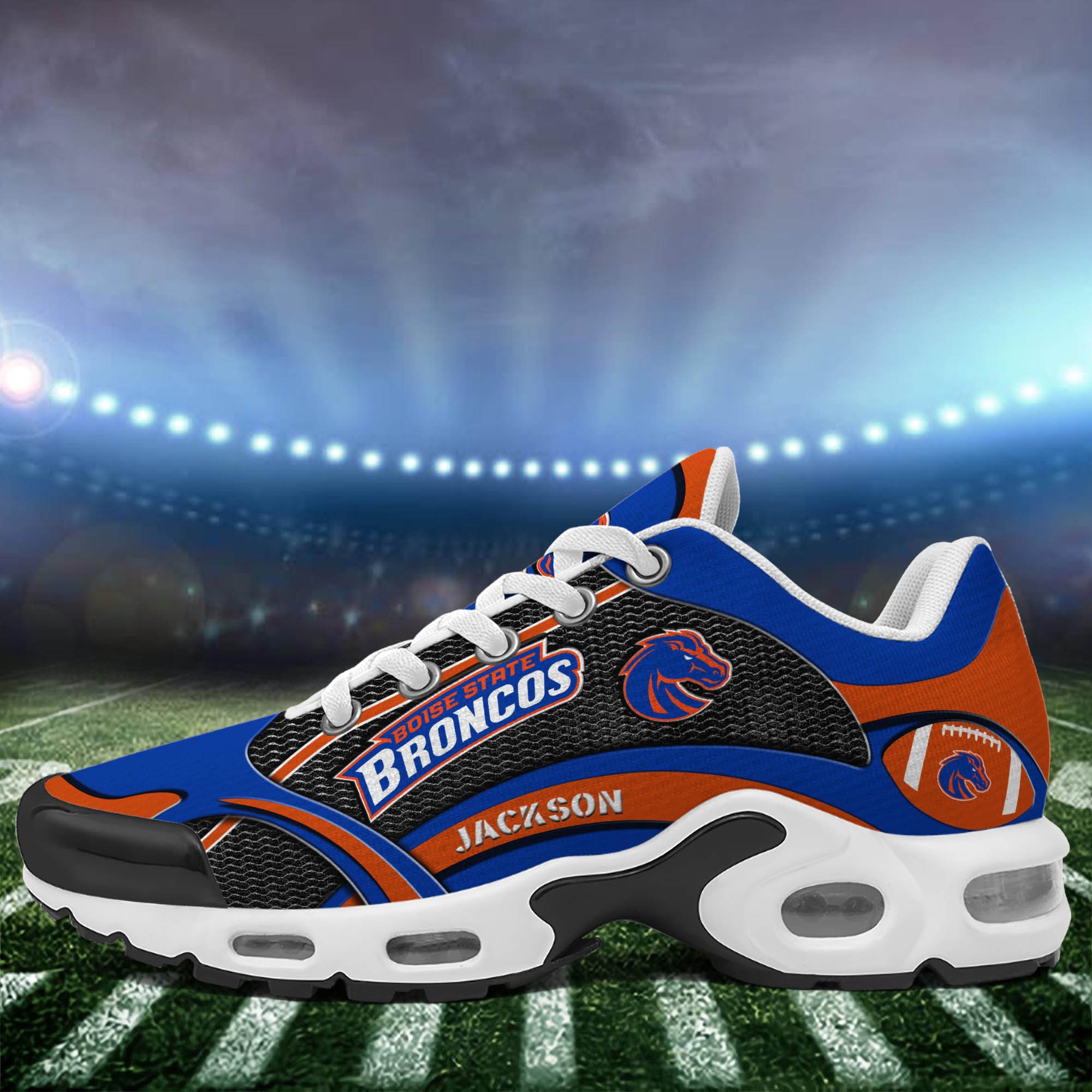 Boise State Broncos Team TN Shoes 2024 Version Custom Name, Shoes For Sport Lovers, Sport Gifts ETHY-61889 Gallery Image