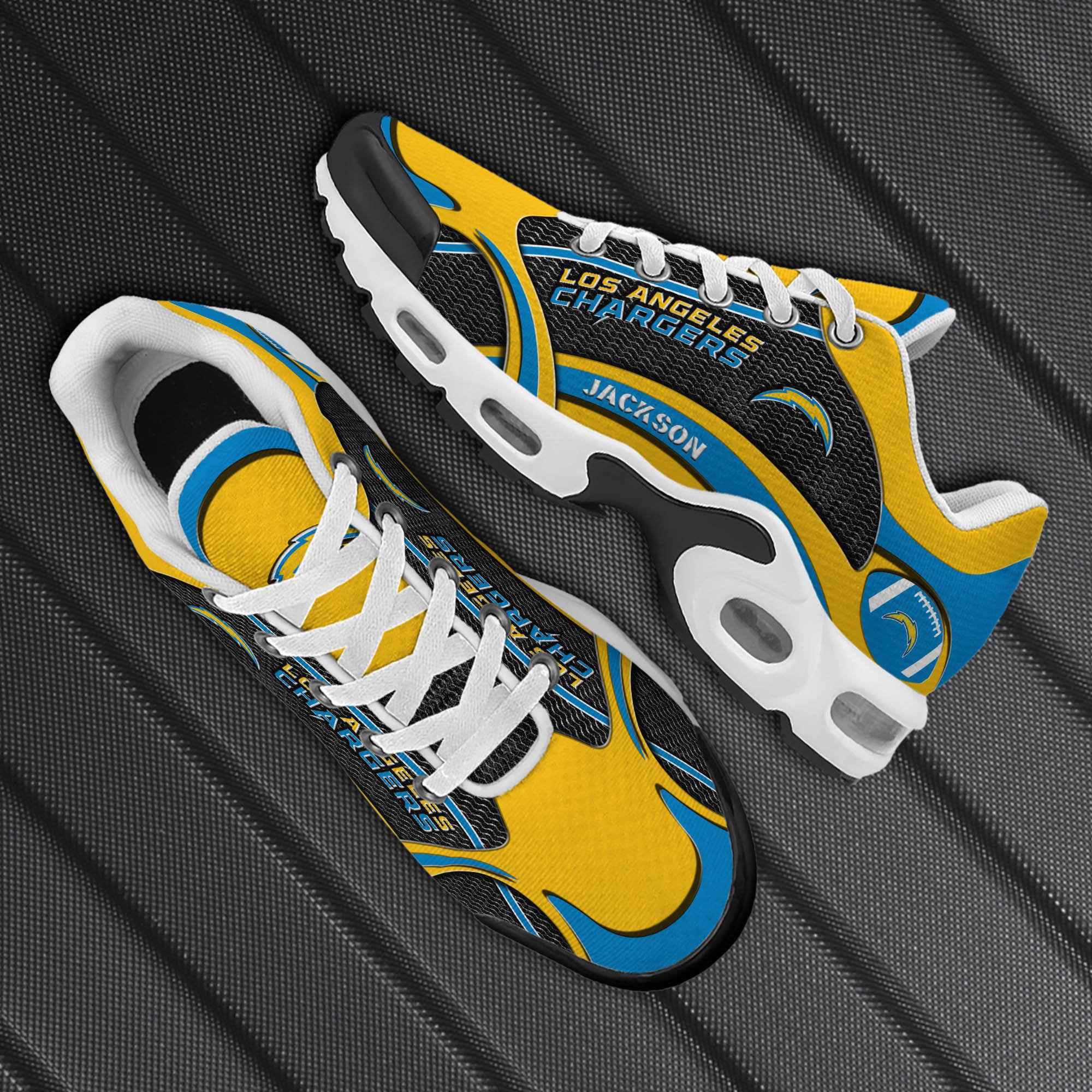 Los Angeles Chargers Team TN Shoes 2024 Version Custom Name, Shoes For Sport Lovers, Sport Gifts ETHY-61889 Gallery Image