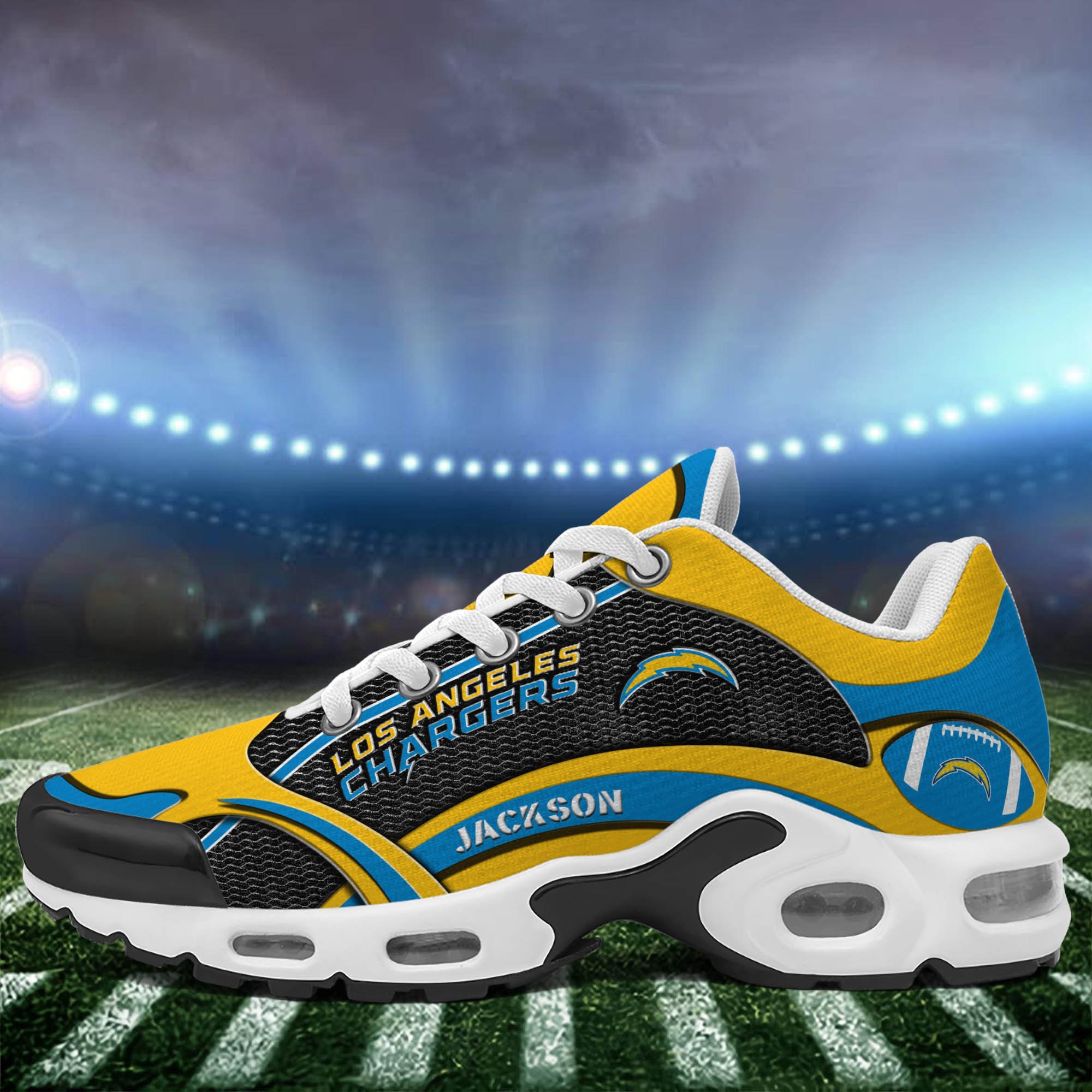 Los Angeles Chargers Team TN Shoes 2024 Version Custom Name, Shoes For Sport Lovers, Sport Gifts ETHY-61889 Gallery Image
