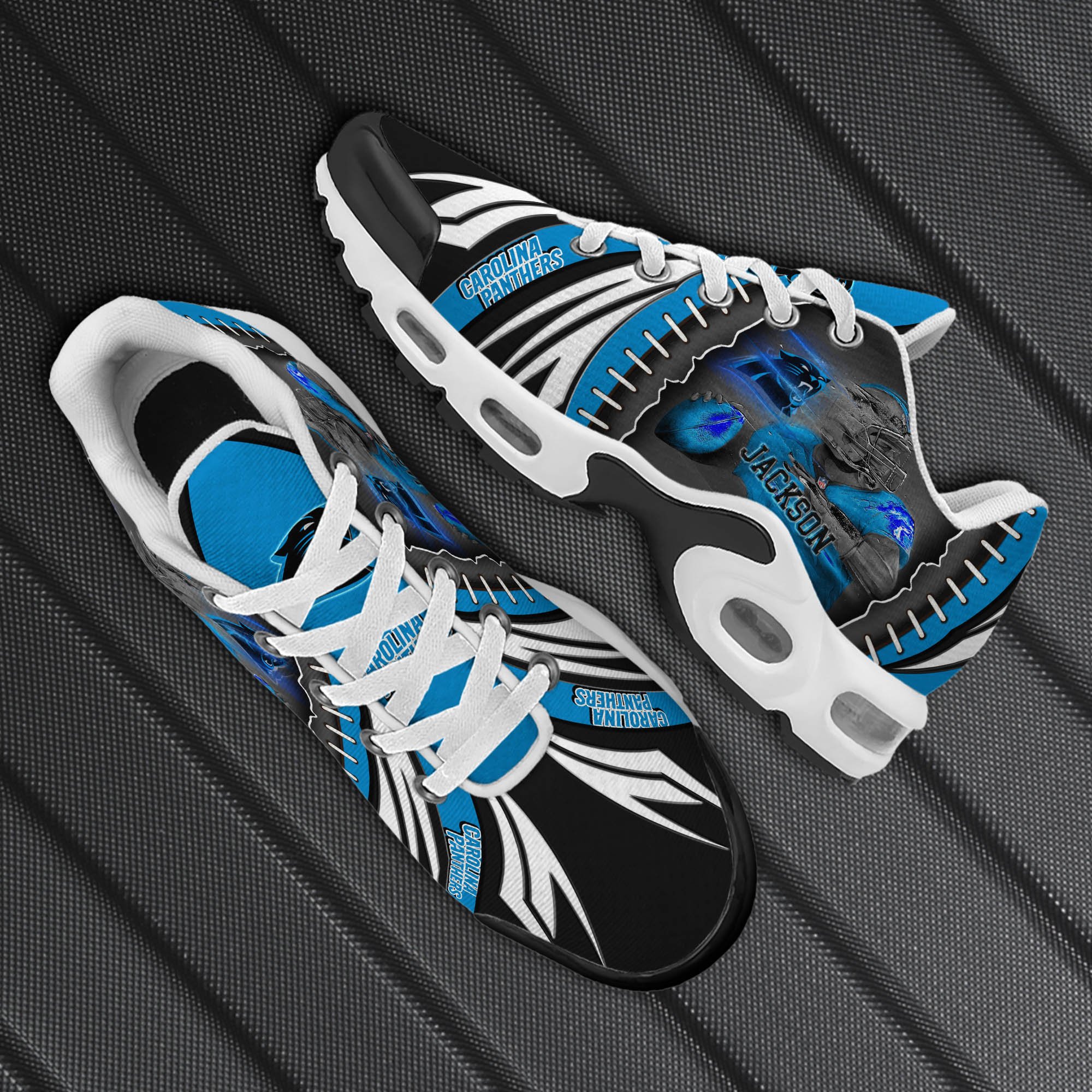 Carolina Panthers TN Shoes 2024 Version Custom Your Name, Sport Team Shoes, Sport Shoes For Fans, Sport Gifts For Lovers ETHY-61919 Gallery Image