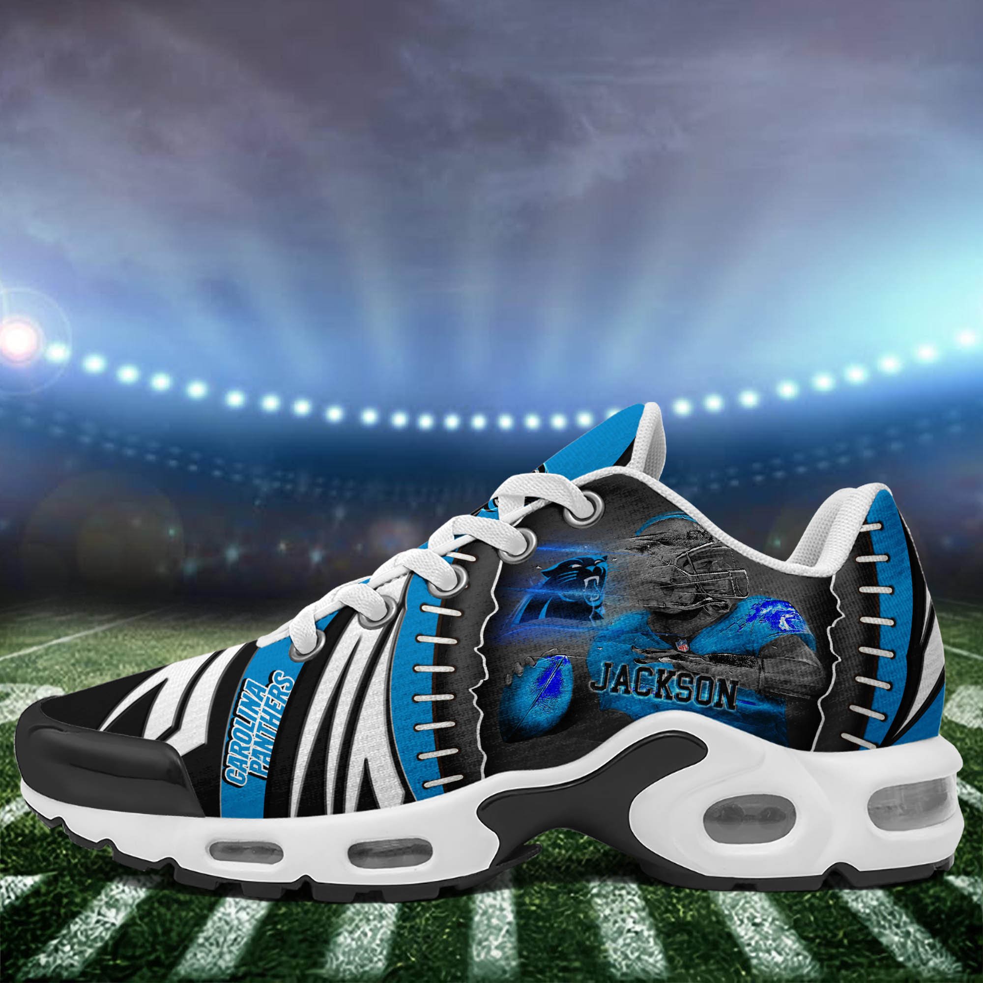 Carolina Panthers TN Shoes 2024 Version Custom Your Name, Sport Team Shoes, Sport Shoes For Fans, Sport Gifts For Lovers ETHY-61919 Gallery Image
