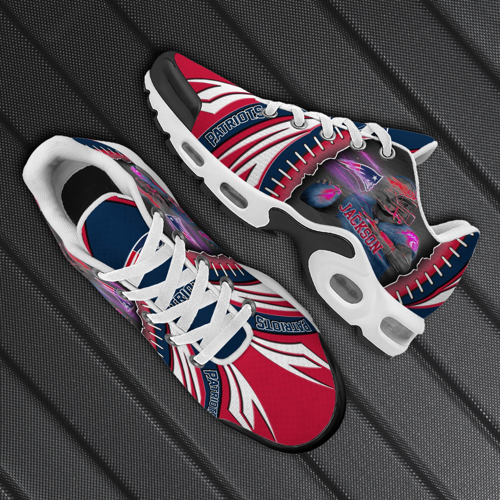 New England Patriots TN Shoes 2024 Version Custom Your Name, Sport Team Shoes, Sport Shoes For Fans, Sport Gifts For Lovers ETHY-61919 Gallery Image