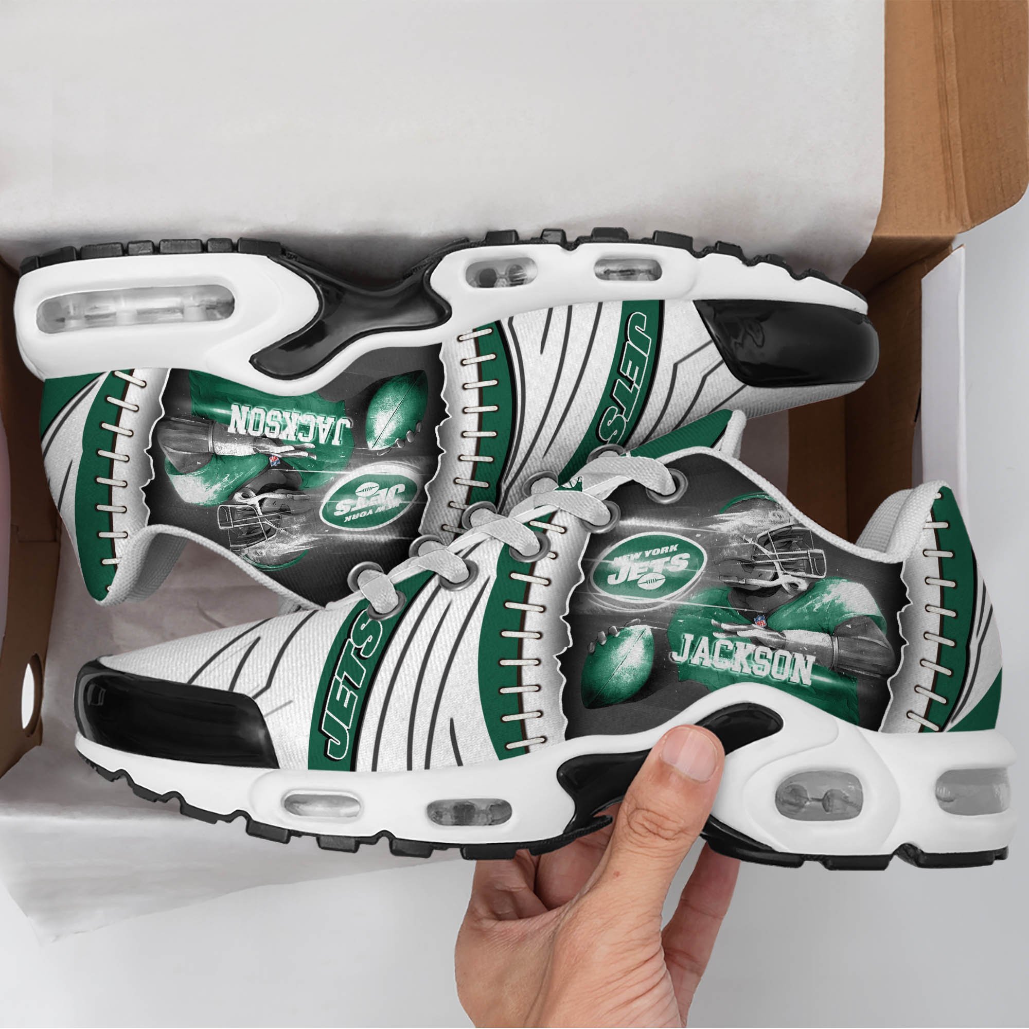 New York Jets TN Shoes 2024 Version Custom Your Name, Sport Team Shoes, Sport Shoes For Fans, Sport Gifts For Lovers ETHY-61919 Gallery Image