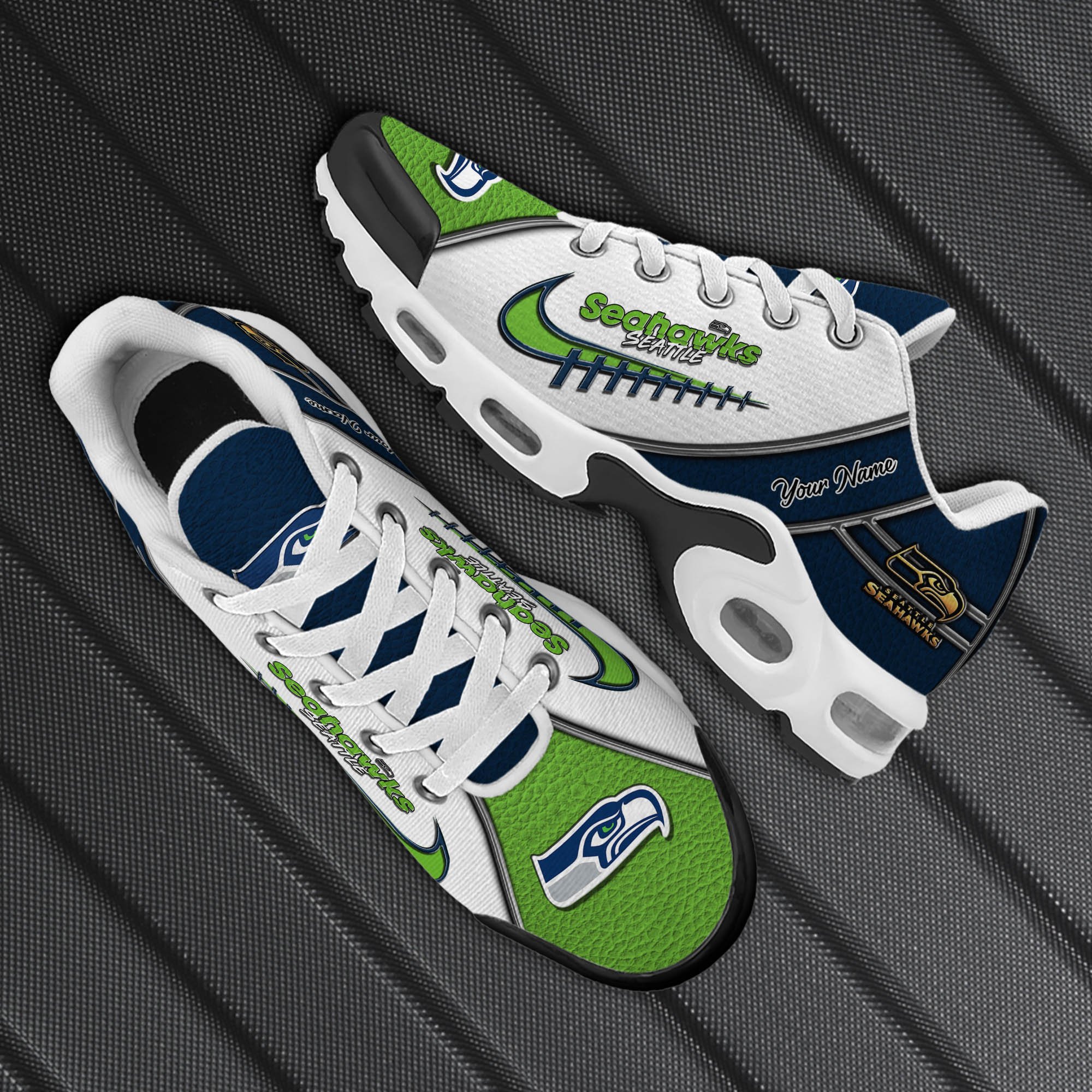 Seattle Seahawks TN Shoes 2024 Version Custom Your Name, Football Team Shoes, Football Shoes for Fans, Sport Gifts, Gifts For Lovers ETHY-62516 Gallery Image