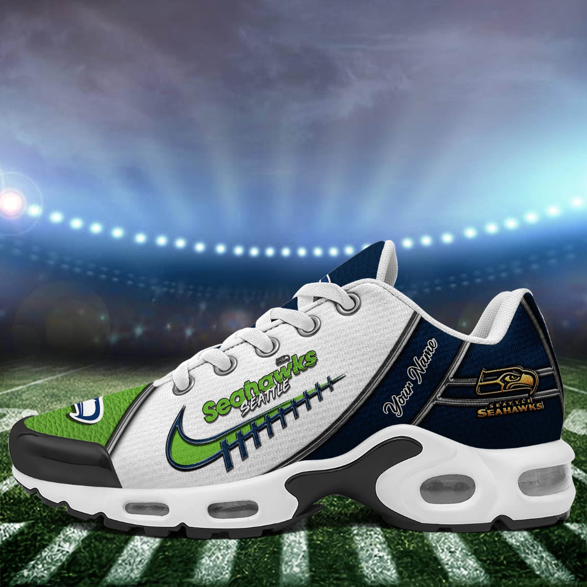 Seattle Seahawks TN Shoes 2024 Version Custom Your Name, Football Team Shoes, Football Shoes for Fans, Sport Gifts, Gifts For Lovers ETHY-62516 Gallery Image