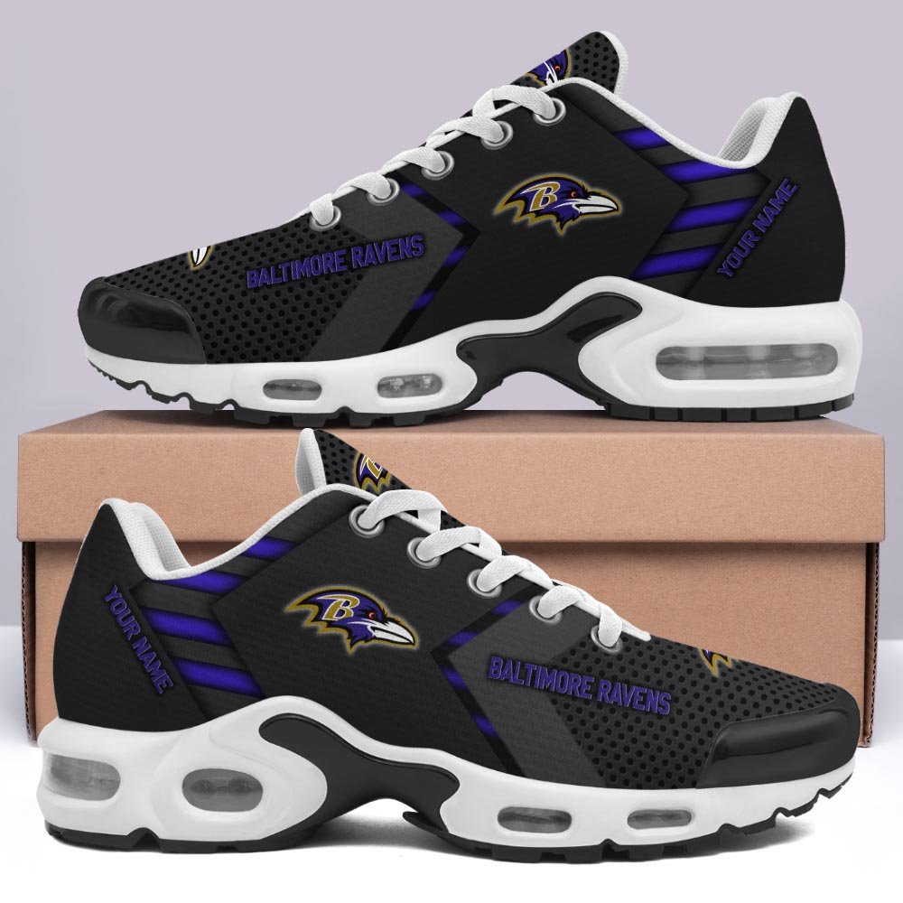 Baltimore Ravens TN Shoes 2025 Version Personalized Your Name, Sport Shoes, Gifts For Sport Fans ETRG-46877 Image