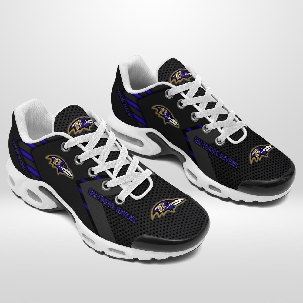 Baltimore Ravens TN Shoes 2025 Version Personalized Your Name, Sport Shoes, Gifts For Sport Fans ETRG-46877 Gallery Image