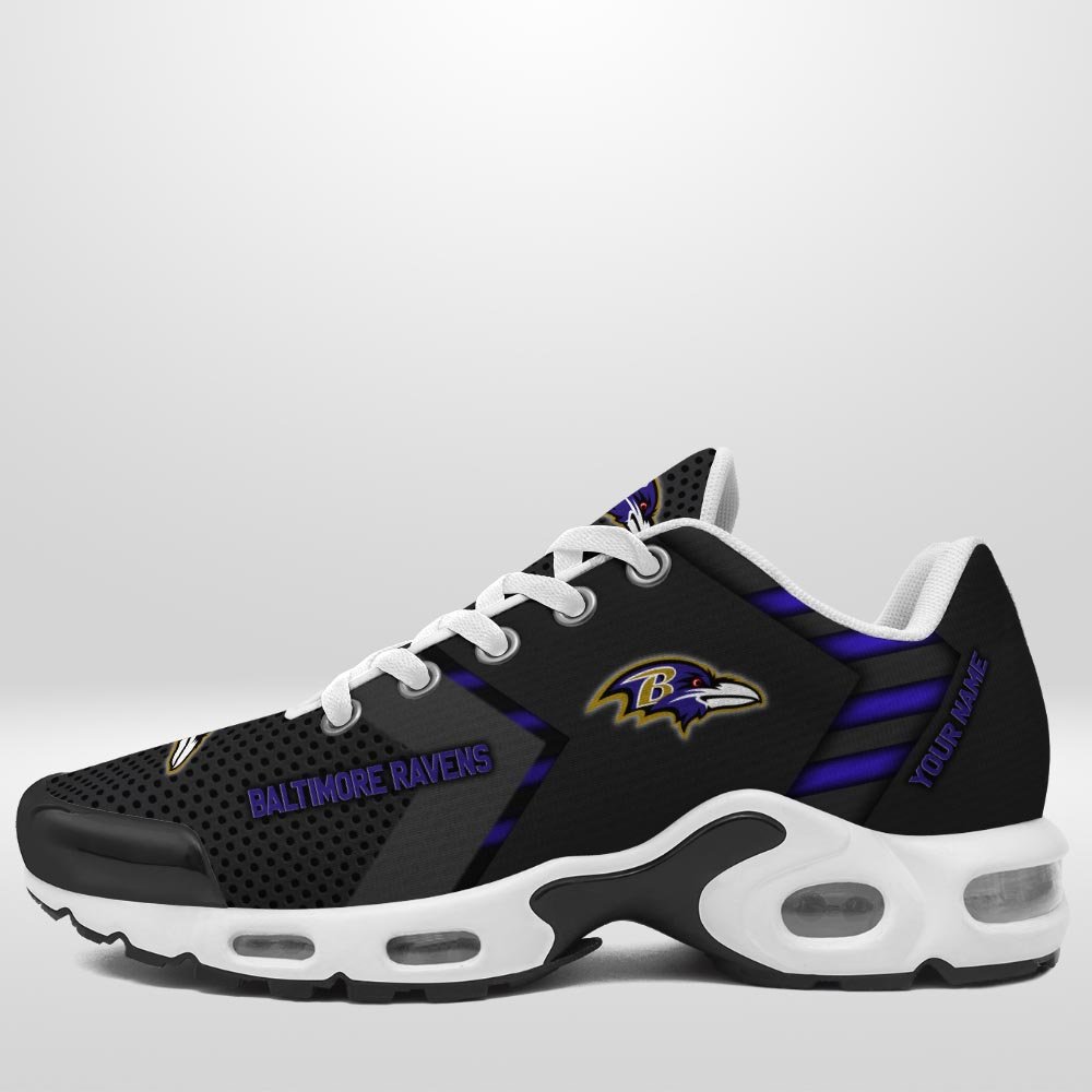 Baltimore Ravens TN Shoes 2025 Version Personalized Your Name, Sport Shoes, Gifts For Sport Fans ETRG-46877 Gallery Image
