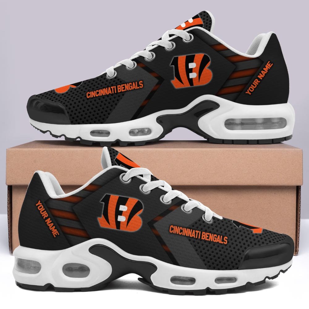 Cincinnati Bengals TN Shoes 2025 Version Personalized Your Name, Sport Shoes, Gifts For Sport Fans ETRG-46877 Image