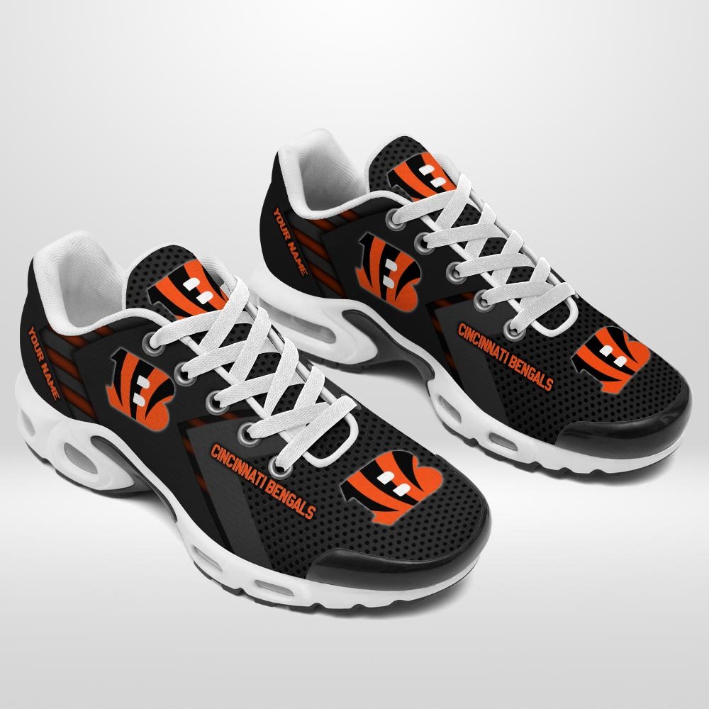 Cincinnati Bengals TN Shoes 2025 Version Personalized Your Name, Sport Shoes, Gifts For Sport Fans ETRG-46877 Gallery Image