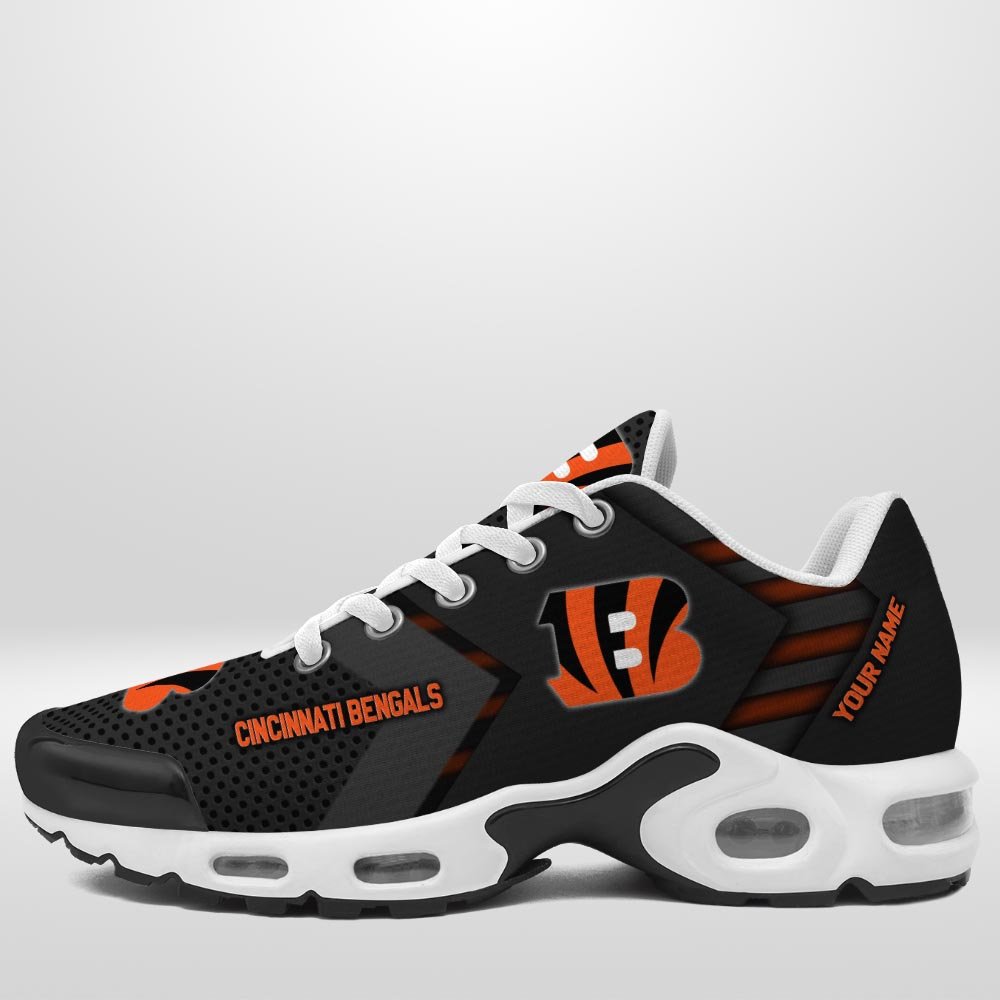 Cincinnati Bengals TN Shoes 2025 Version Personalized Your Name, Sport Shoes, Gifts For Sport Fans ETRG-46877 Gallery Image