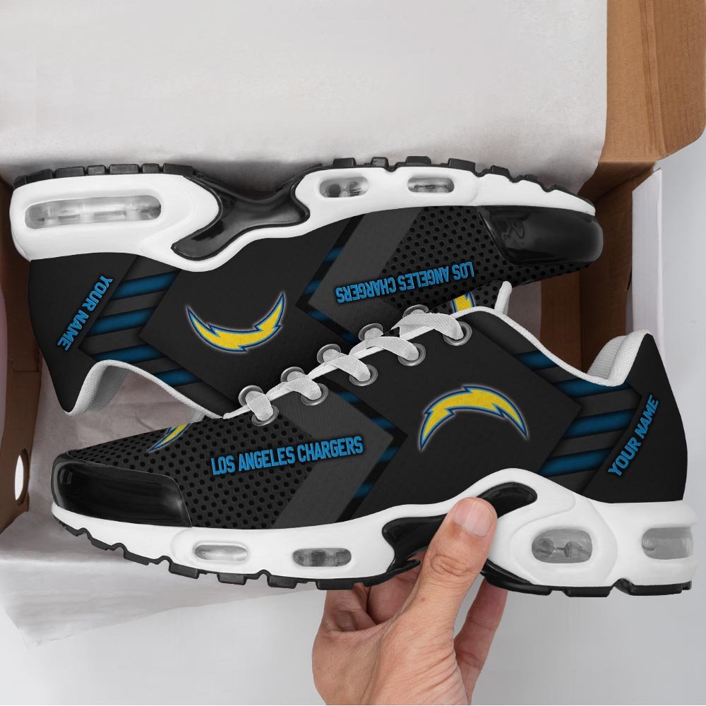 Los Angeles Chargers TN Shoes 2025 Version Personalized Your Name, Sport Shoes, Gifts For Sport Fans ETRG-46877 Gallery Image