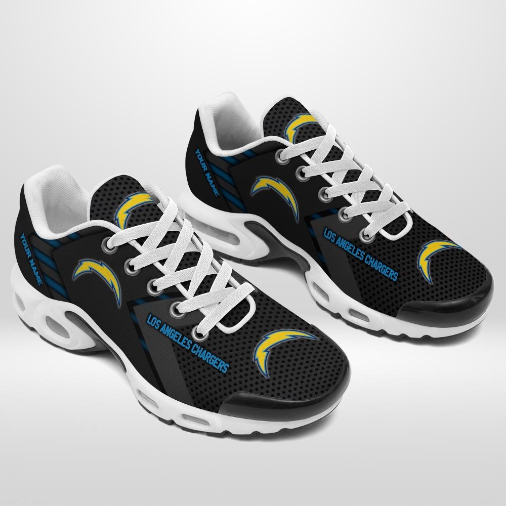 Los Angeles Chargers TN Shoes 2025 Version Personalized Your Name, Sport Shoes, Gifts For Sport Fans ETRG-46877 Gallery Image