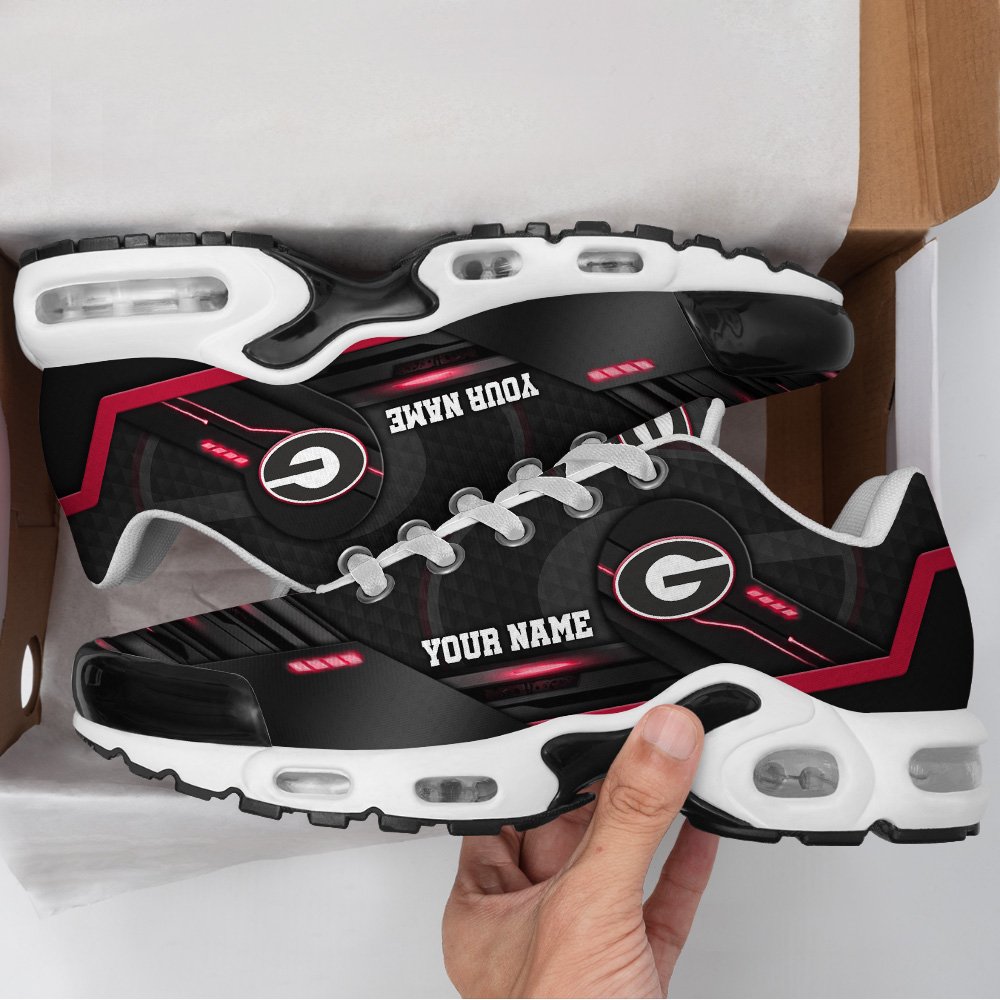 Georgia Bulldogs TN Shoes 2025 Version Personalized Your Name, Sport Shoes, Gifts For Sport Fans, Gifts For Him ETRG-46897 Image