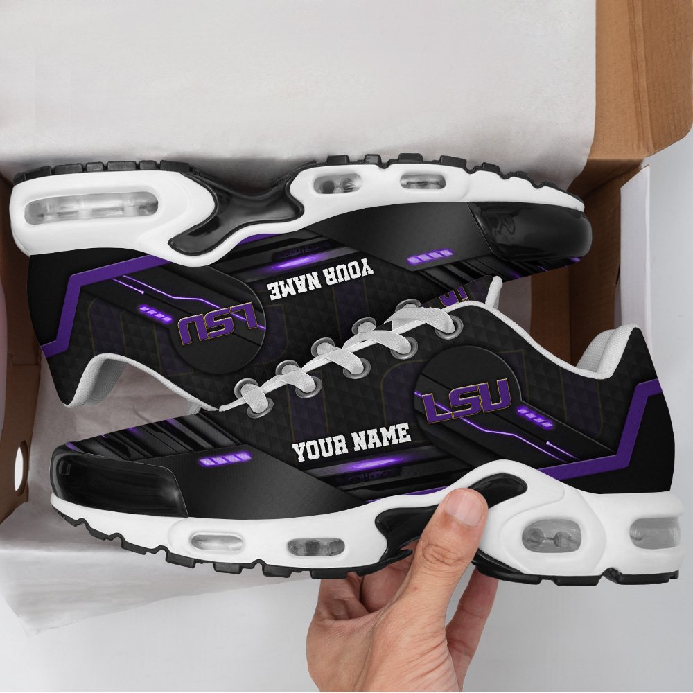 LSU Tigers TN Shoes 2025 Version Personalized Your Name, Sport Shoes, Gifts For Sport Fans, Gifts For Him ETRG-46897 Image