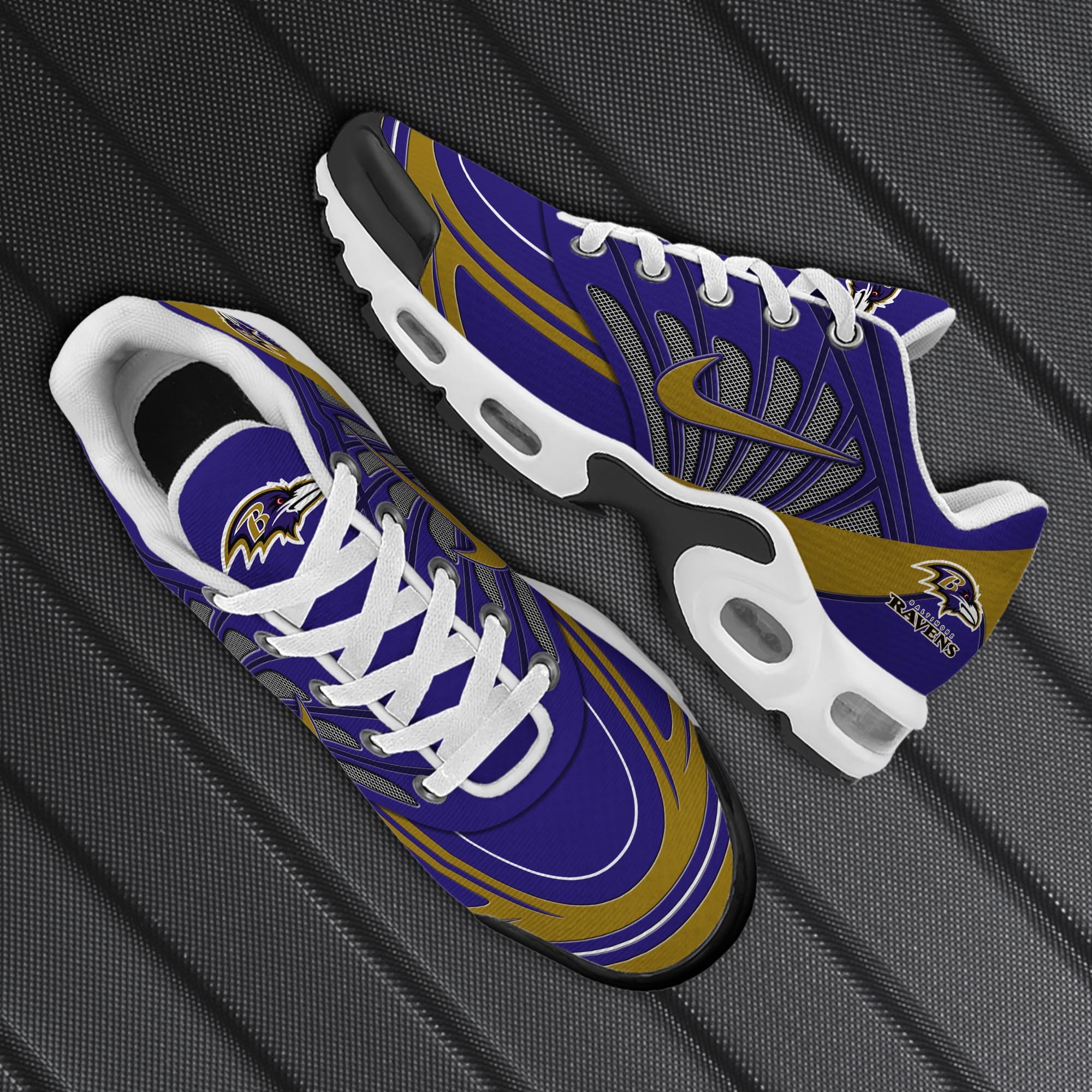 Baltimore Ravens TN Shoes 2025 Version Custom Name, Sport Shoes For Fan, Fan Gifts ETRG-60919 Gallery Image
