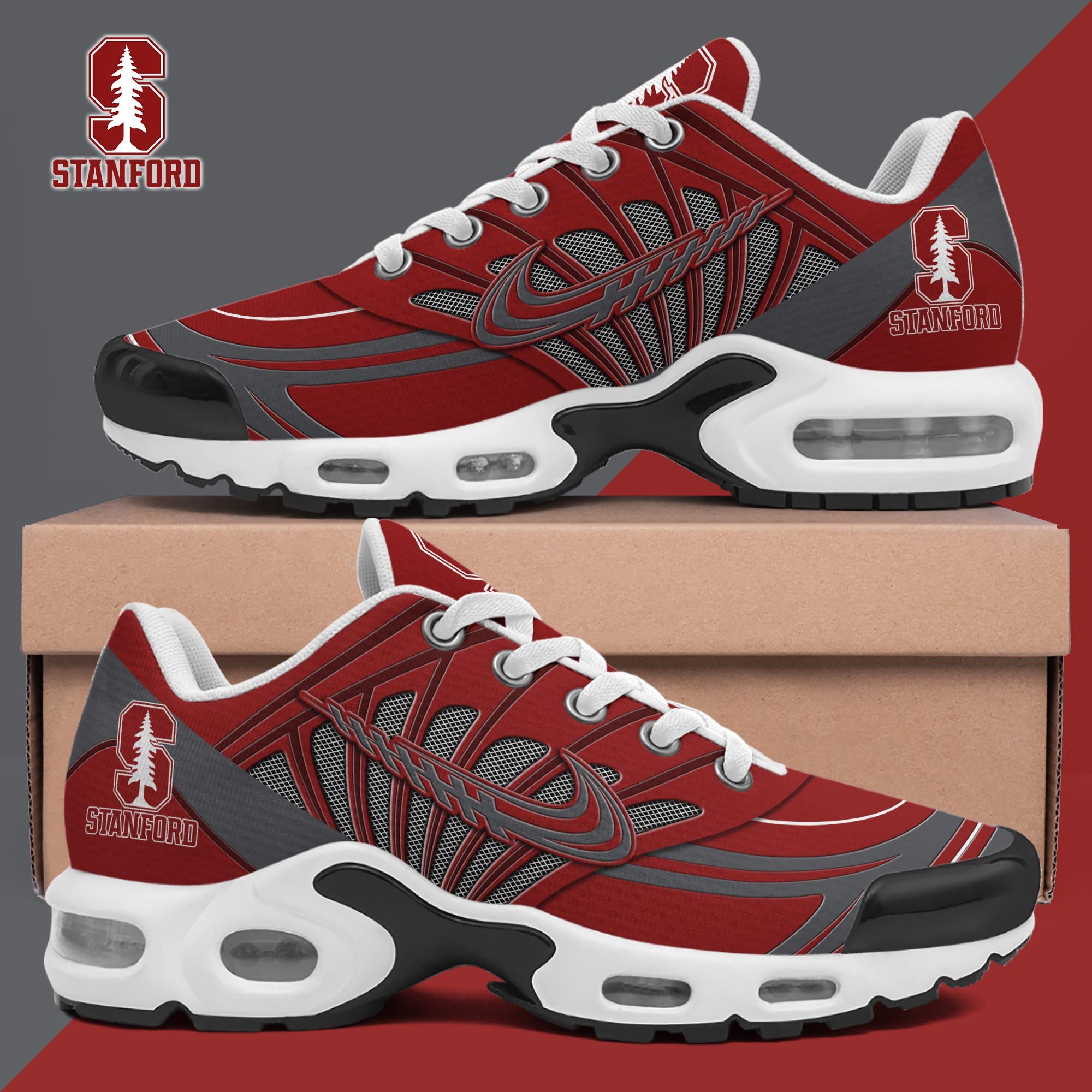 Stanford Cardinal TN Shoes 2025 Version Custom Name, Sport Shoes For Fan, Fan Gifts ETRG-61135 Image