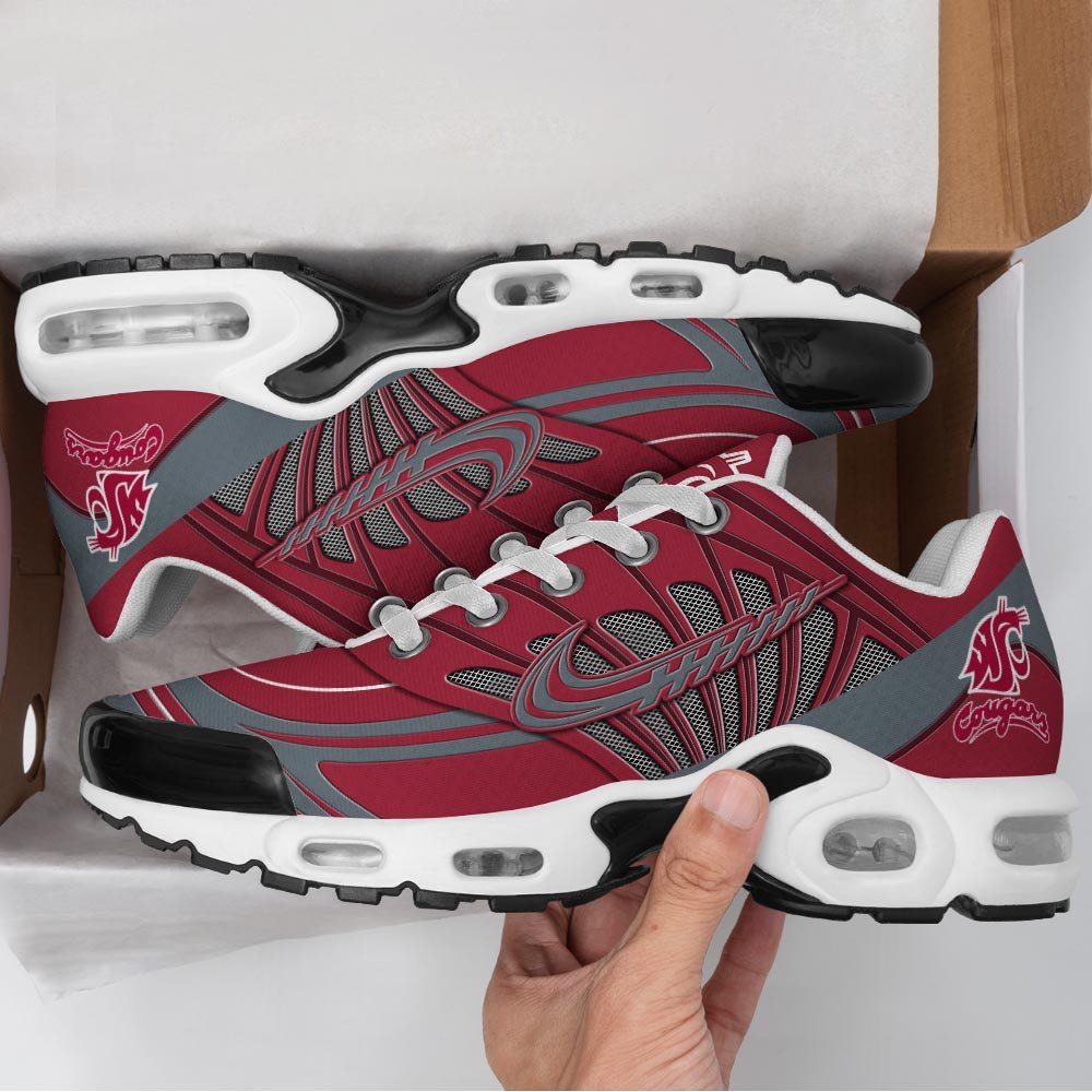 Washington State Cougars TN Shoes 2025 Version Custom Name, Sport Shoes For Fan, Fan Gifts ETRG-61135 Gallery Image