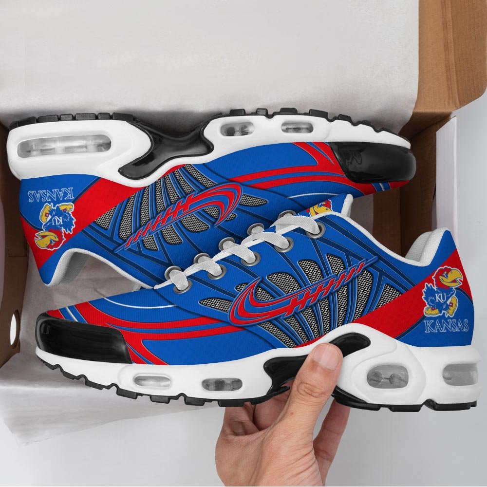 Kansas Jayhawks TN Shoes 2025 Version Custom Name, Sport Shoes For Fan, Fan Gifts ETRG-61135 Gallery Image