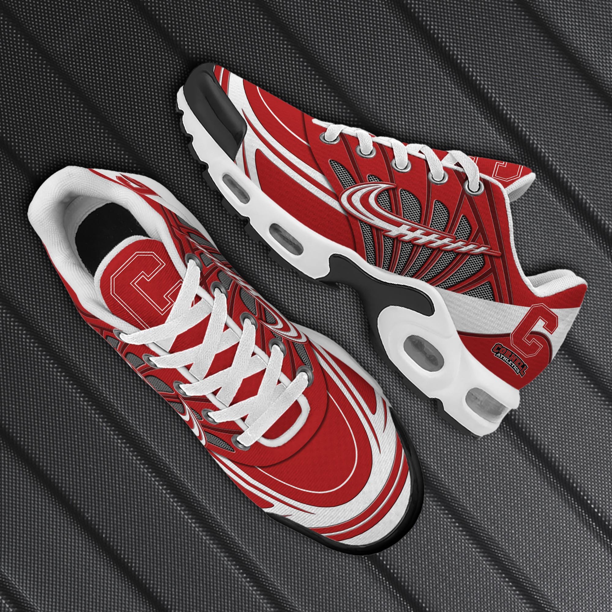 Cornell Big Red TN Shoes 2025 Version Custom Name, Sport Shoes For Fan, Fan Gifts ETRG-61135 Gallery Image