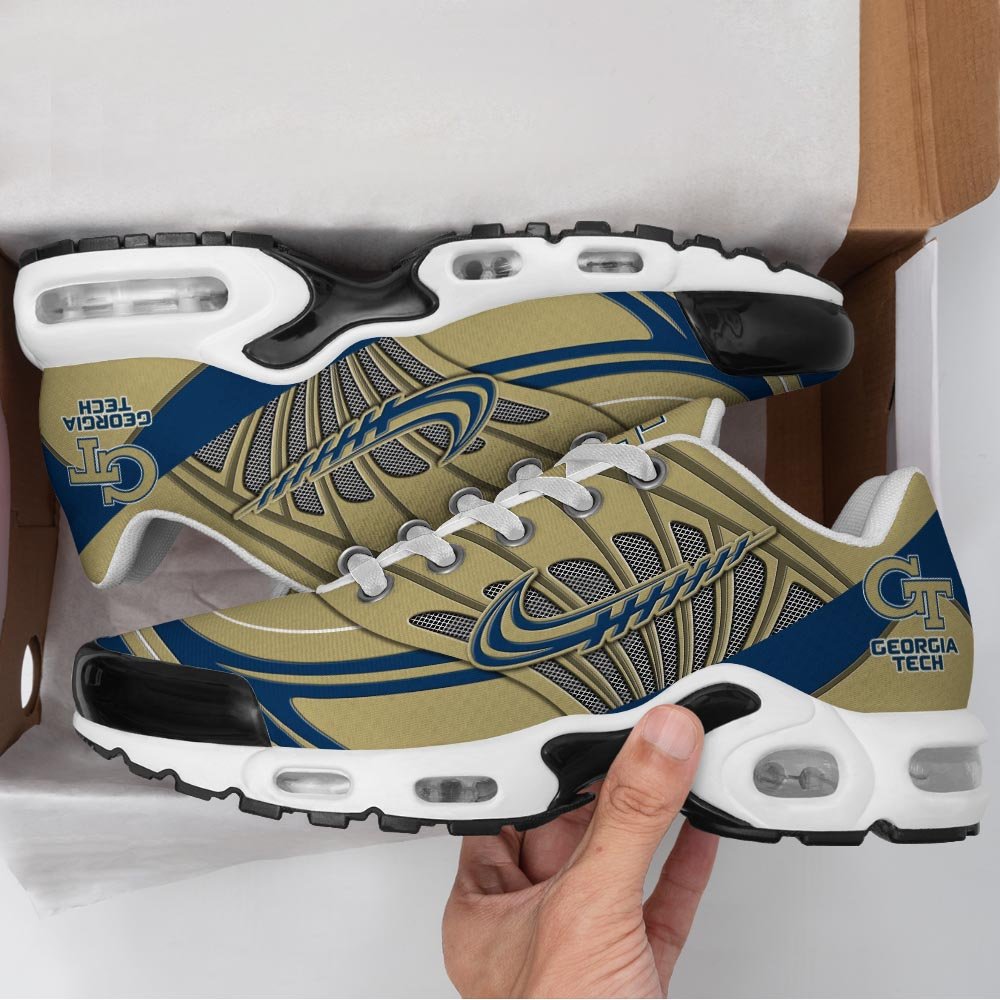 Georgia Tech Yellow Jackets TN Shoes 2025 Version Custom Name, Sport Shoes For Fan, Fan Gifts ETRG-61135