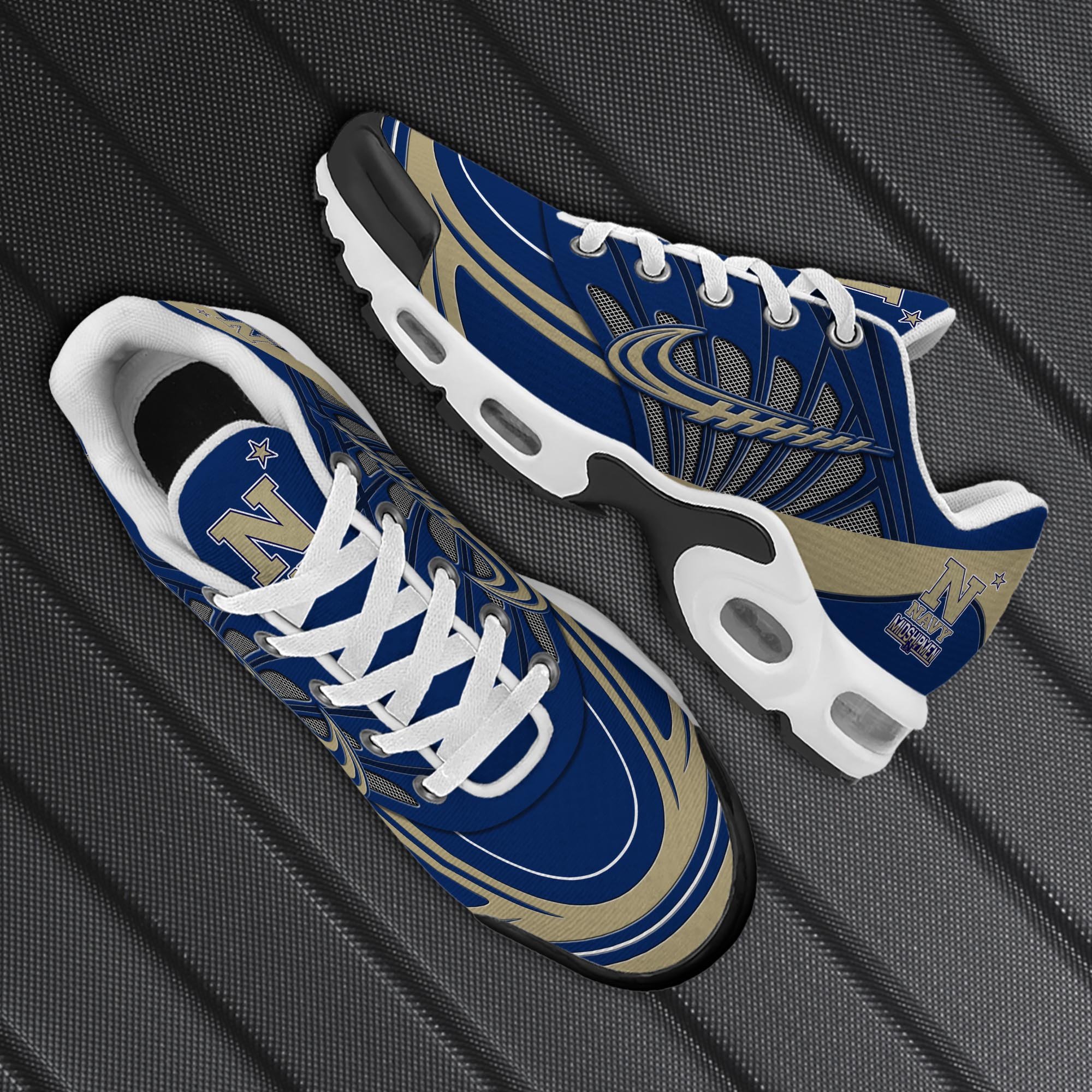 Navy Midshipmen TN Shoes 2025 Version Custom Name, Sport Shoes For Fan, Fan Gifts ETRG-61135 Gallery Image