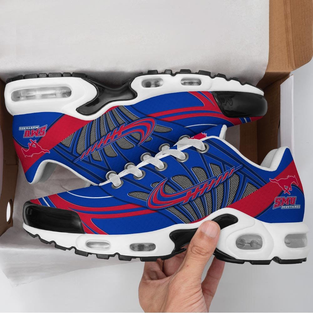 SMU Mustangs TN Shoes 2025 Version Custom Name, Sport Shoes For Fan, Fan Gifts ETRG-61135 Gallery Image