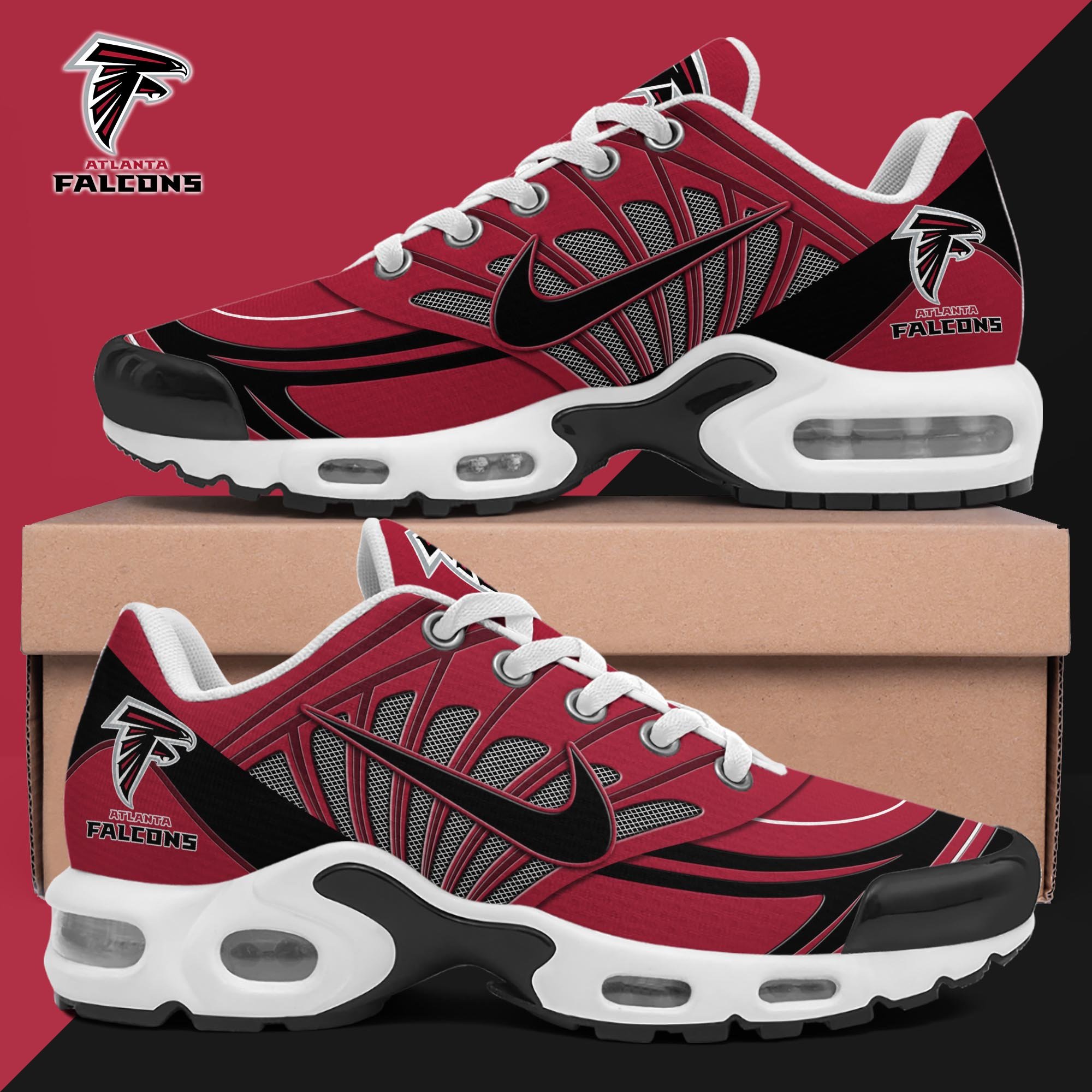 Atlanta Falcons TN Shoes 2025 Version Custom Name, Football Shoes For Fan, Fan Gifts ETRG-61137 Image