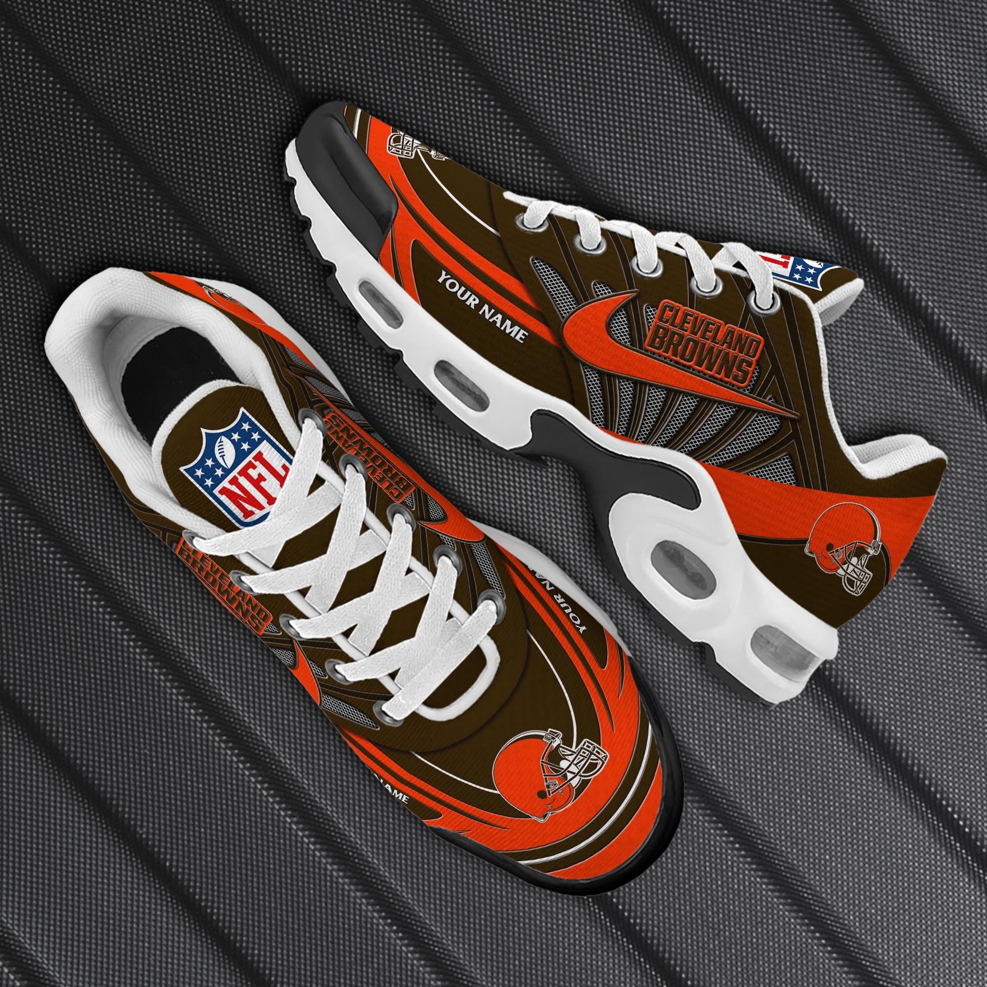 Cleveland Browns TN Shoes 2025 Version Custom Your Name, Shoes For Sport Fans, Gift For Fans ETRG-61582 Gallery Image