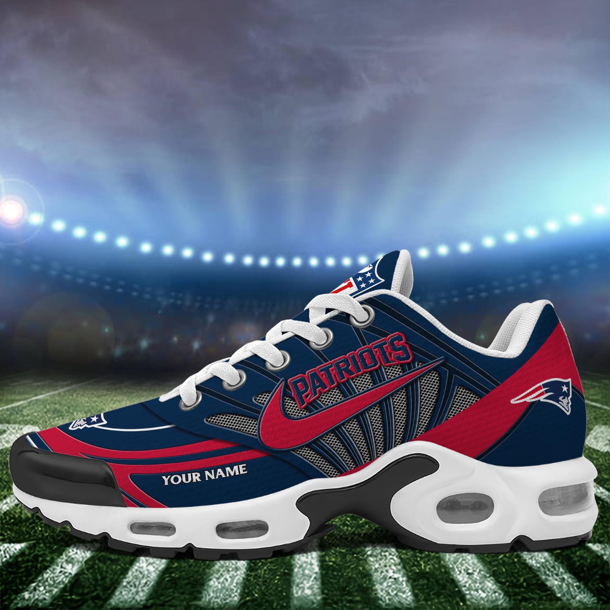 New England Patriots TN Shoes 2025 Version Custom Your Name, Shoes For Sport Fans, Gift For Fans ETRG-61582 Gallery Image