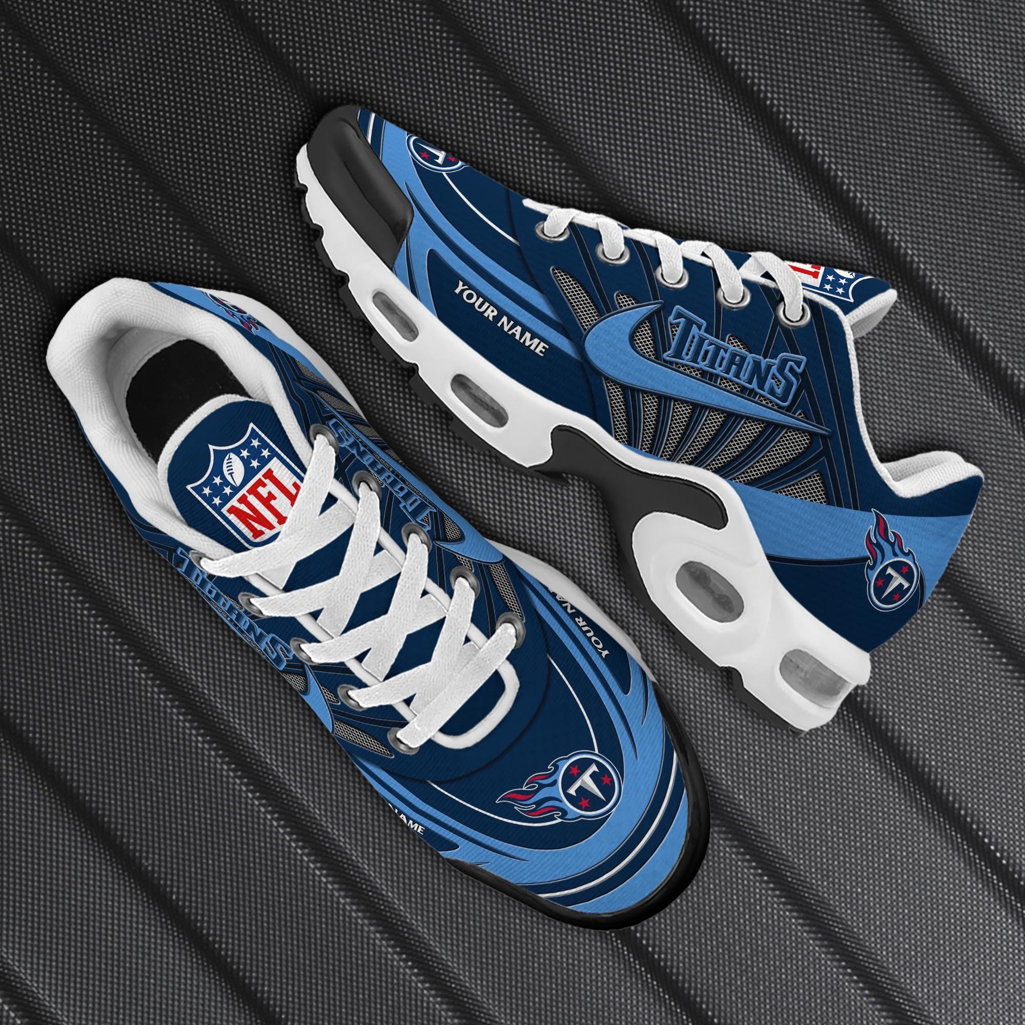 Tennessee Titans TN Shoes 2025 Version Custom Your Name, Shoes For Sport Fans, Gift For Fans ETRG-61582 Gallery Image
