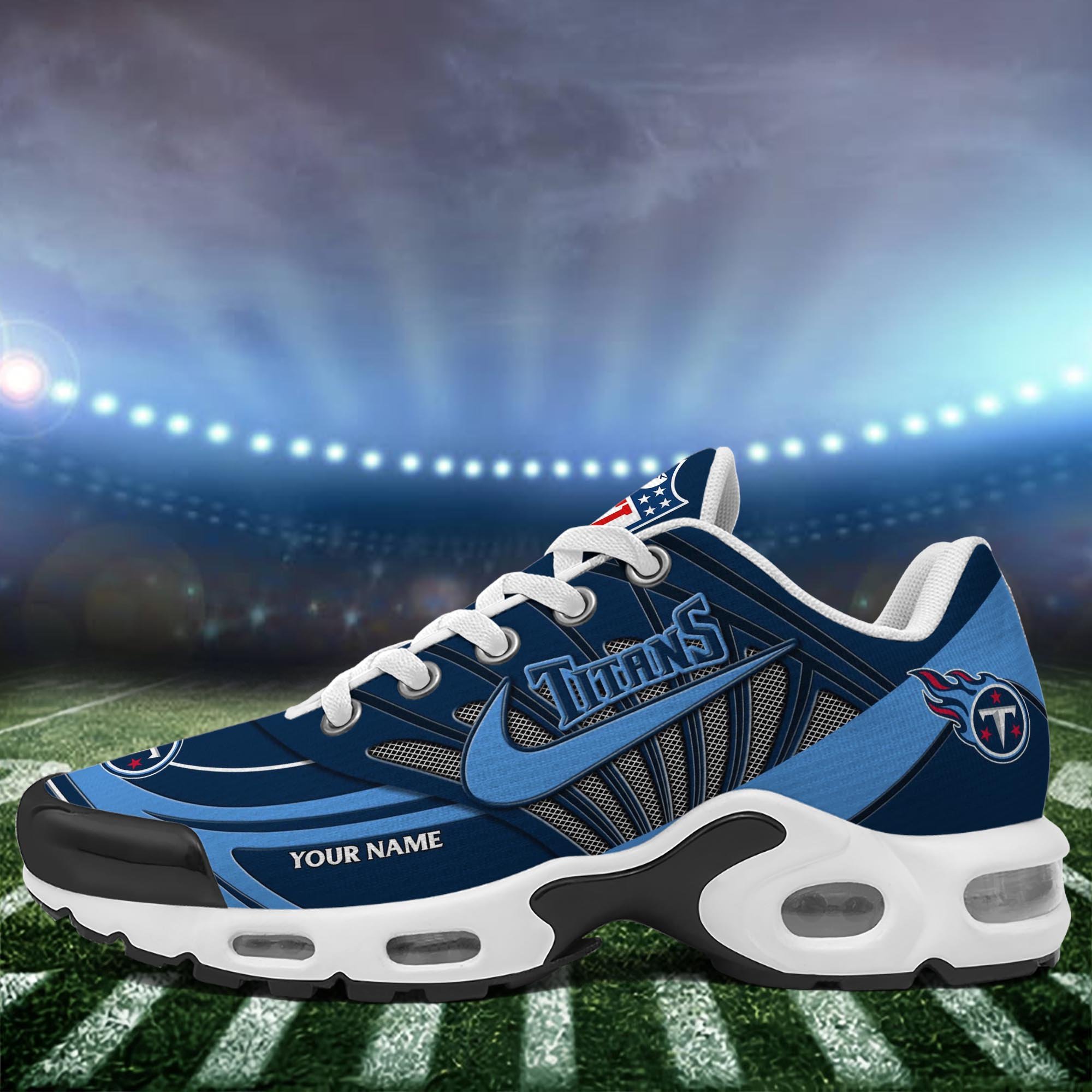 Tennessee Titans TN Shoes 2025 Version Custom Your Name, Shoes For Sport Fans, Gift For Fans ETRG-61582 Gallery Image