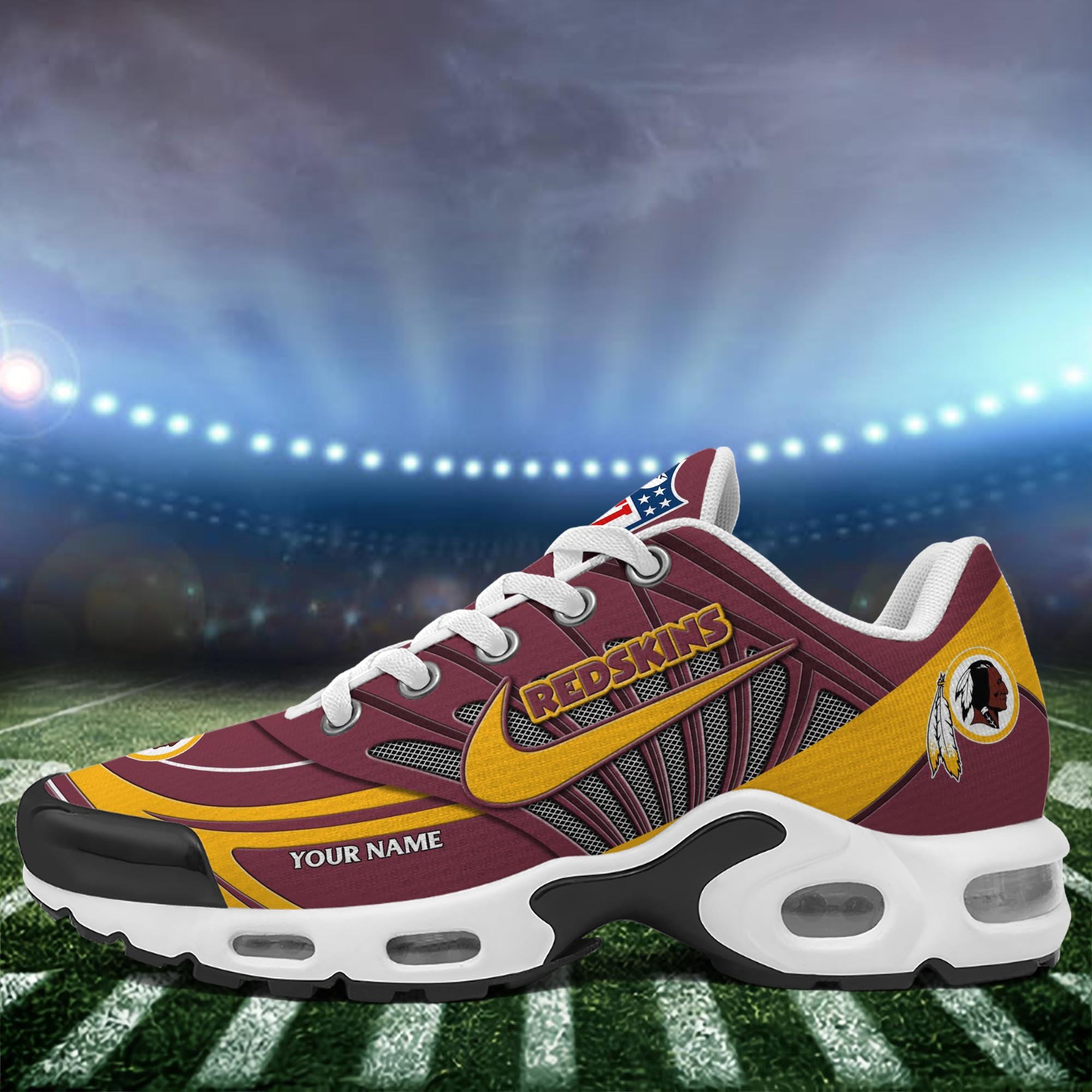 Washington Redskins TN Shoes 2025 Version Custom Your Name, Shoes For Sport Fans, Gift For Fans ETRG-61582 Gallery Image
