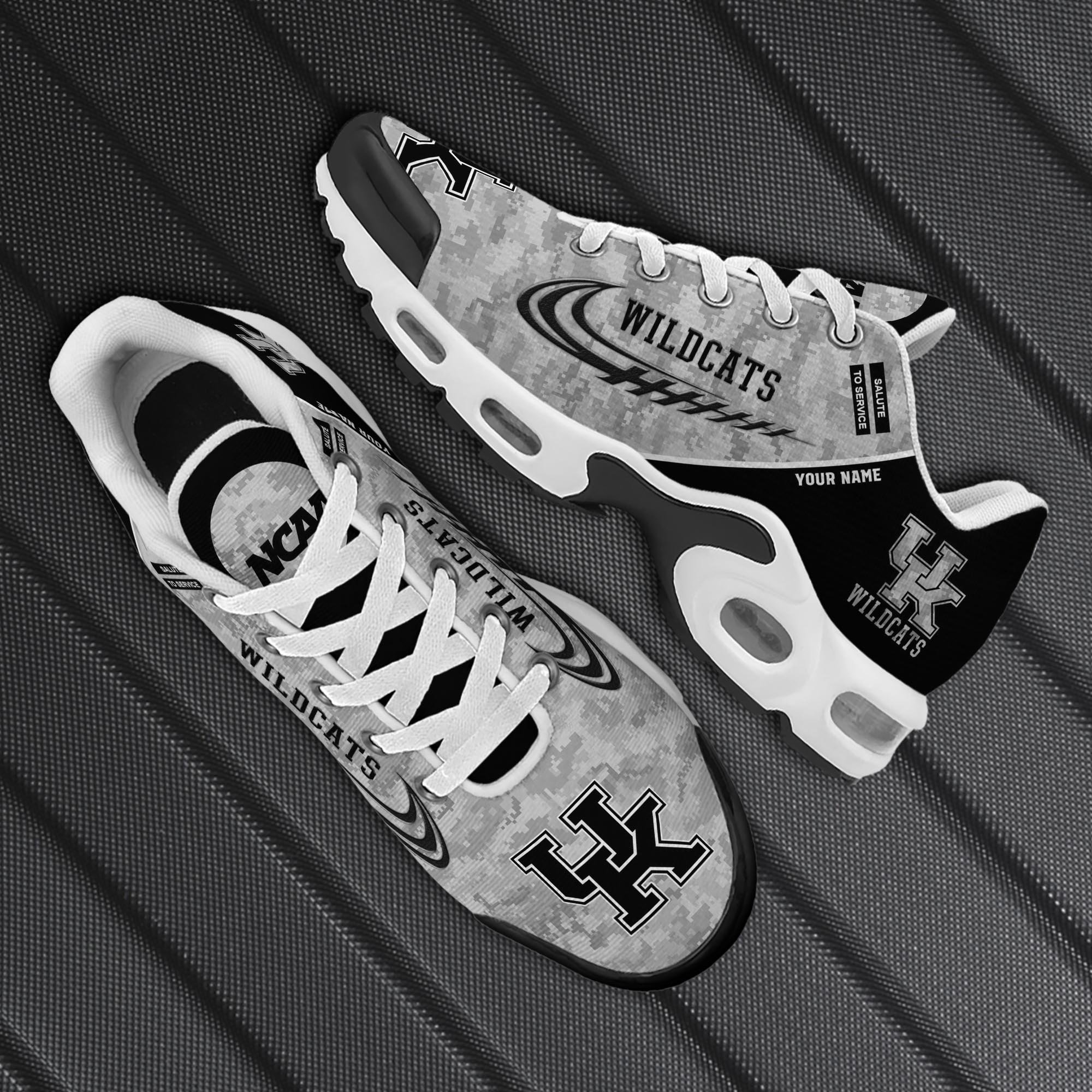 Kentucky Wildcats TN Shoes 2025 Version Custom Name, Camouflage Shoes For Sport Fans, Fan Gifts ETRG-61585 Gallery Image