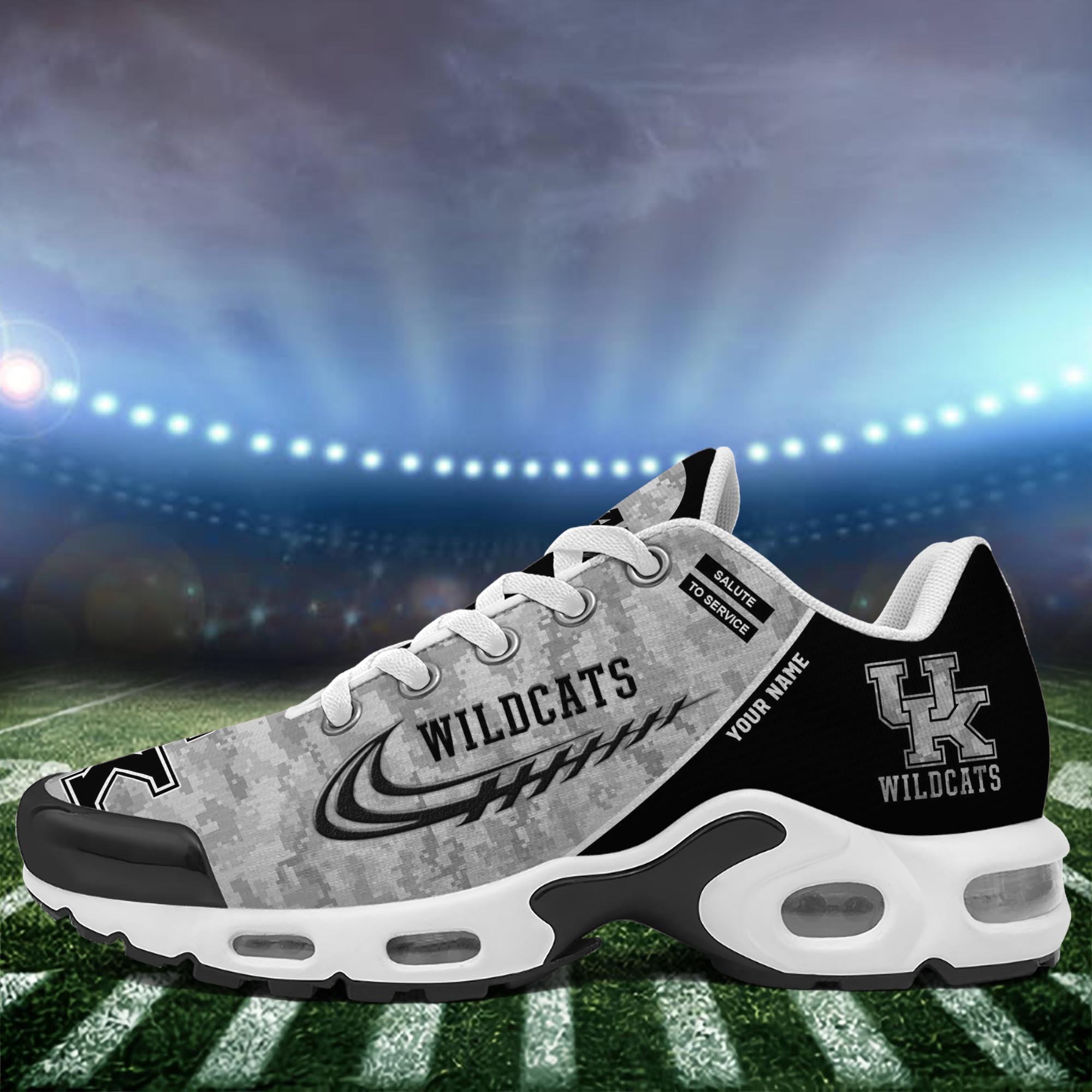 Kentucky Wildcats TN Shoes 2025 Version Custom Name, Camouflage Shoes For Sport Fans, Fan Gifts ETRG-61585 Gallery Image