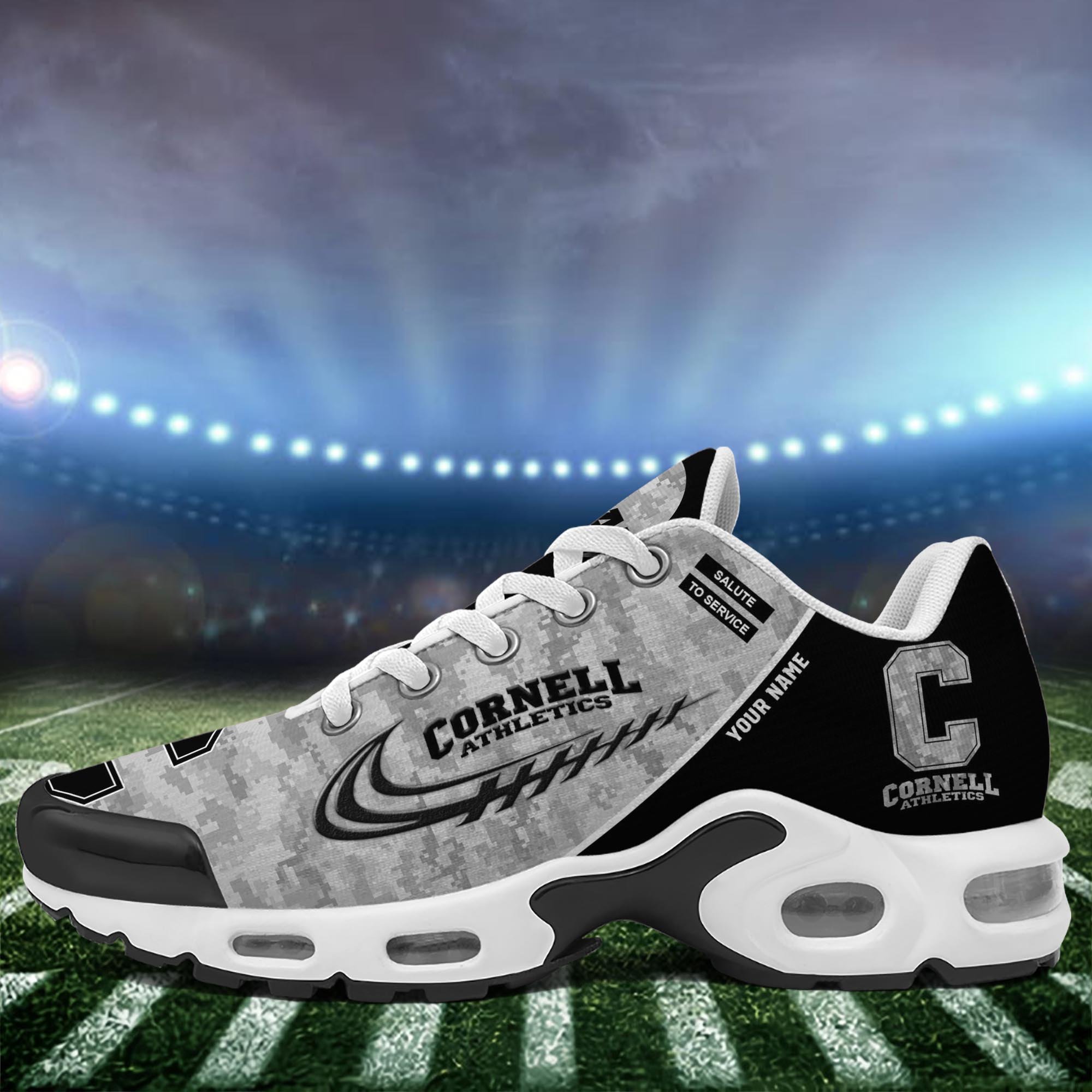 Cornell Big Red TN Shoes 2025 Version Custom Name, Camouflage Shoes For Sport Fans, Fan Gifts ETRG-61585 Gallery Image