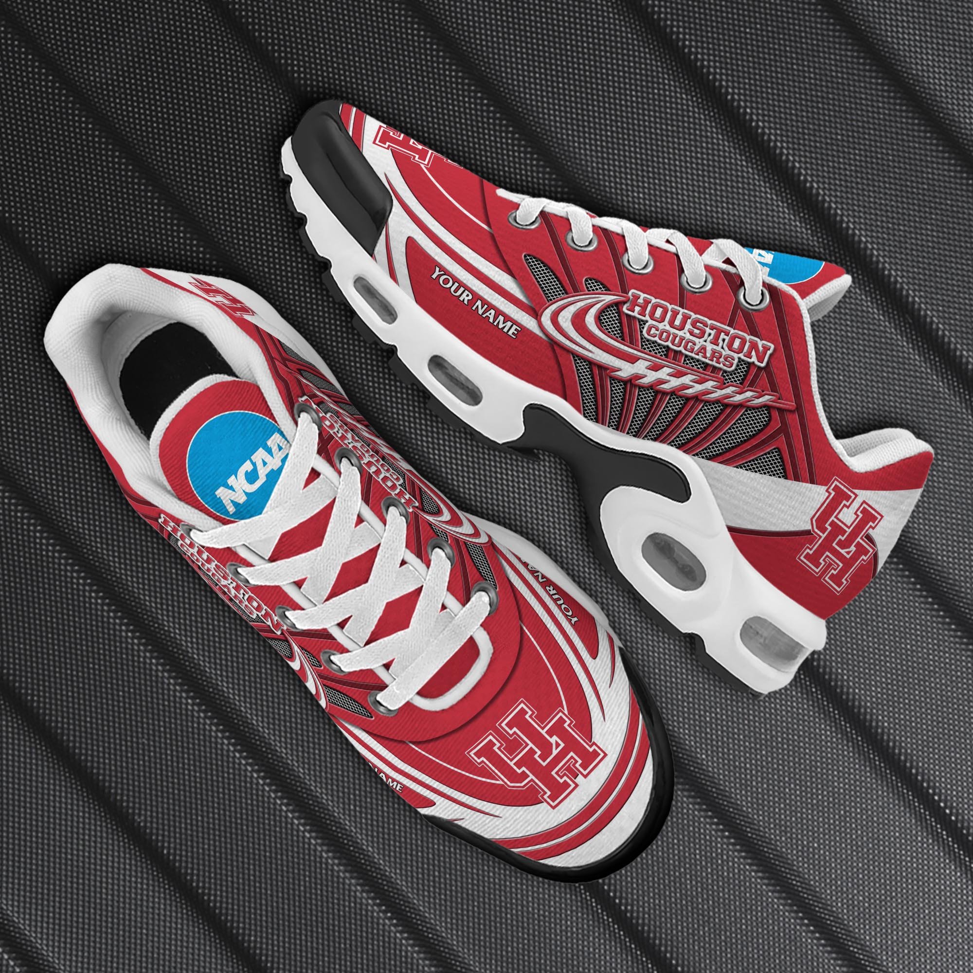 Houston Cougars TN Shoes 2025 Version Custom Your Name, Shoes For Sport Fans, Gift For Fans ETRG-61594 Gallery Image