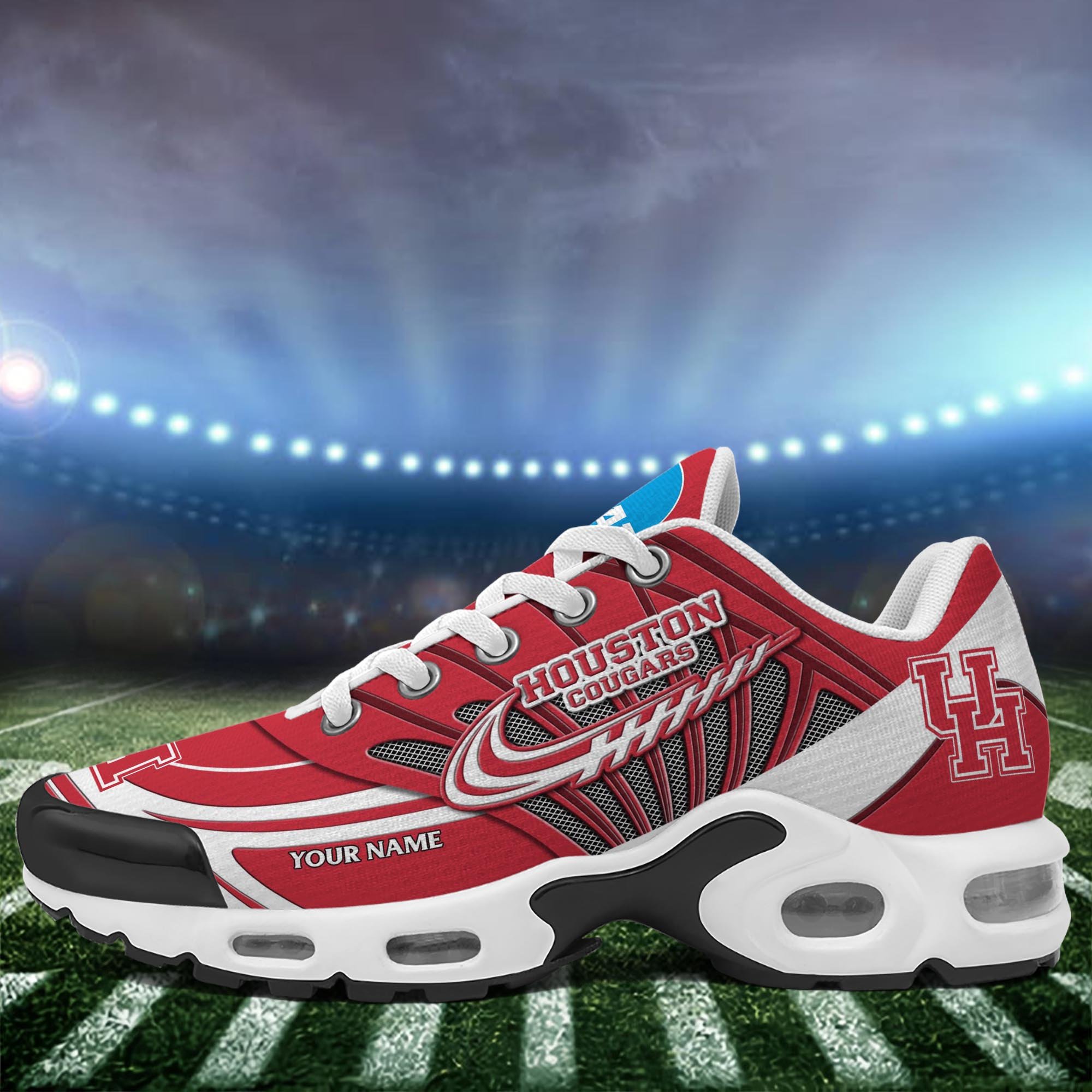 Houston Cougars TN Shoes 2025 Version Custom Your Name, Shoes For Sport Fans, Gift For Fans ETRG-61594 Gallery Image