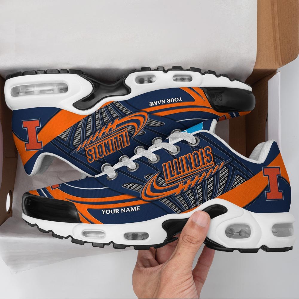 Illinois Fighting Illini TN Shoes 2025 Version Custom Your Name, Shoes For Sport Fans, Gift For Fans ETRG-61594 Gallery Image