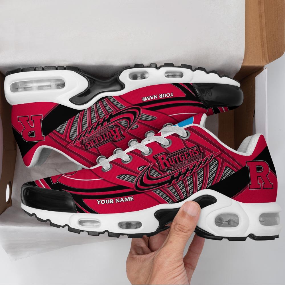 Rutgers Scarlet Knights TN Shoes 2025 Version Custom Your Name, Shoes For Sport Fans, Gift For Fans ETRG-61594 Gallery Image