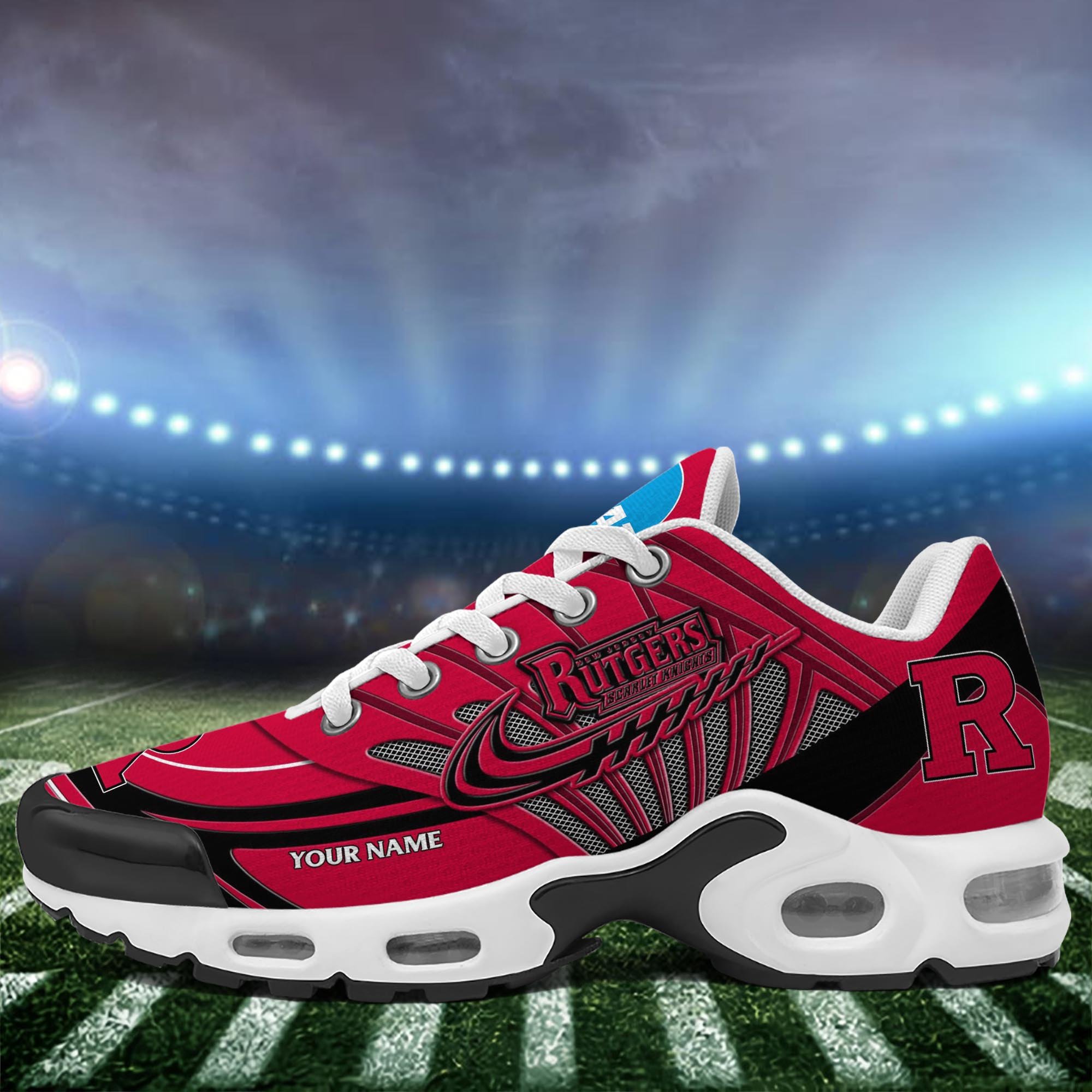Rutgers Scarlet Knights TN Shoes 2025 Version Custom Your Name, Shoes For Sport Fans, Gift For Fans ETRG-61594 Gallery Image
